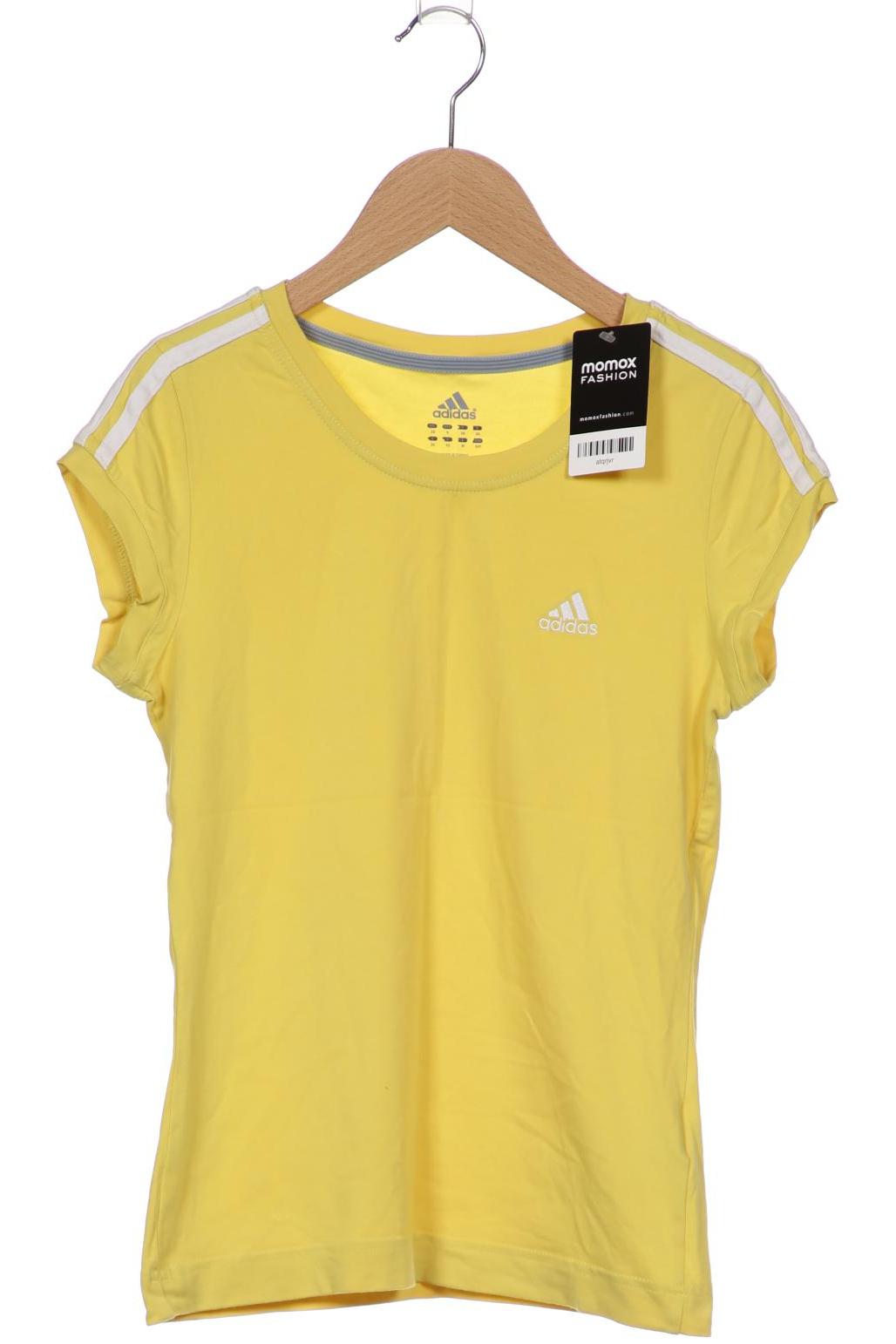 

adidas Damen T-Shirt, gelb, Gr. 36