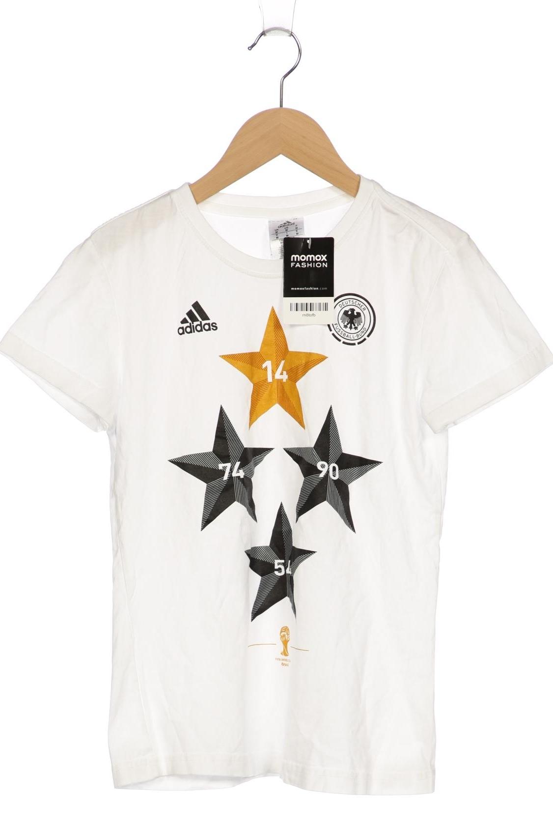 

adidas Damen T-Shirt, weiß, Gr. 38
