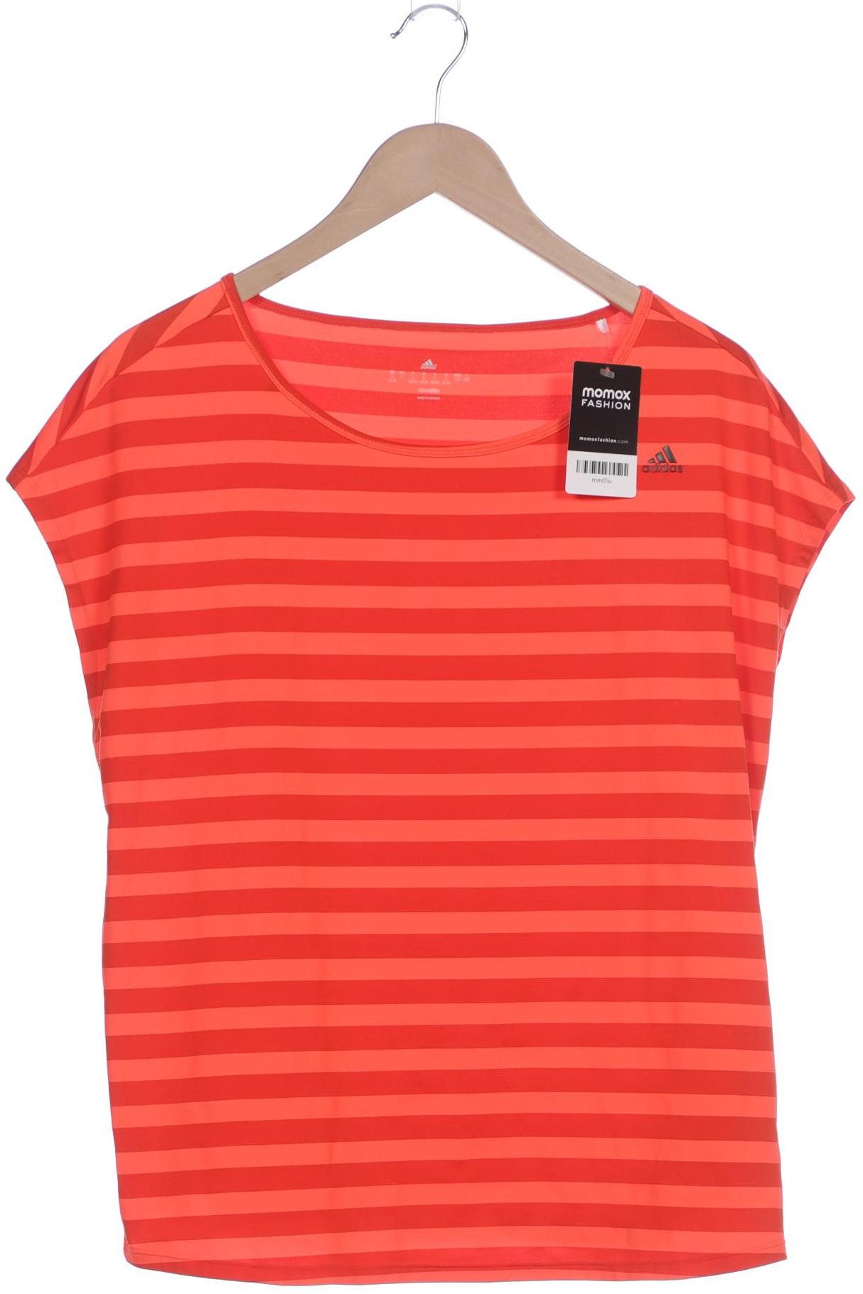 

adidas Damen T-Shirt, orange, Gr. 42