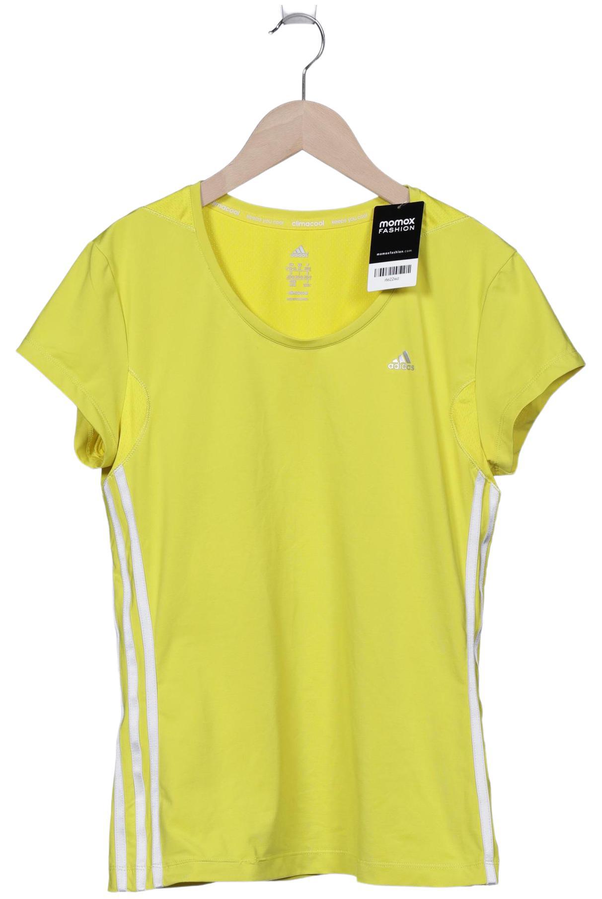 

adidas Damen T-Shirt, gelb, Gr. 38