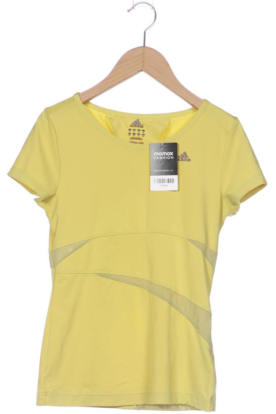 

adidas Damen T-Shirt, gelb, Gr. 36