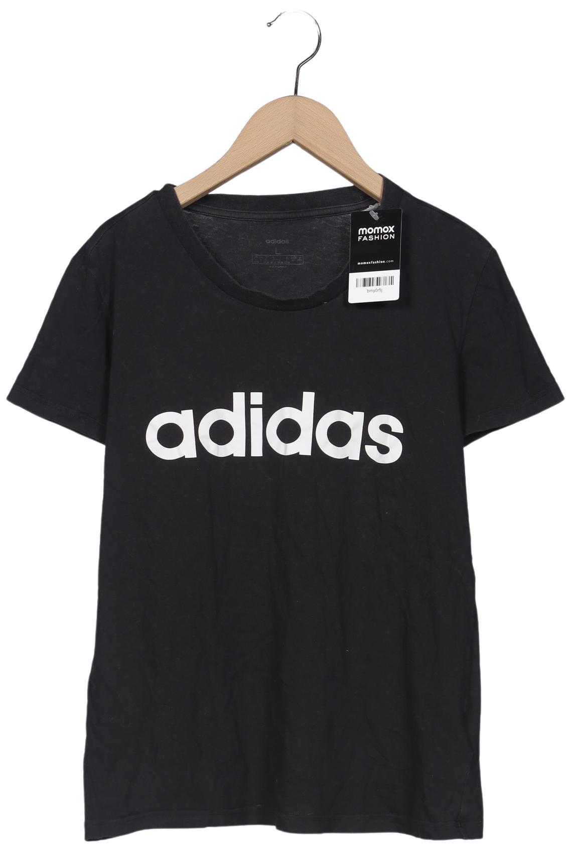 

adidas Damen T-Shirt, schwarz, Gr. 42