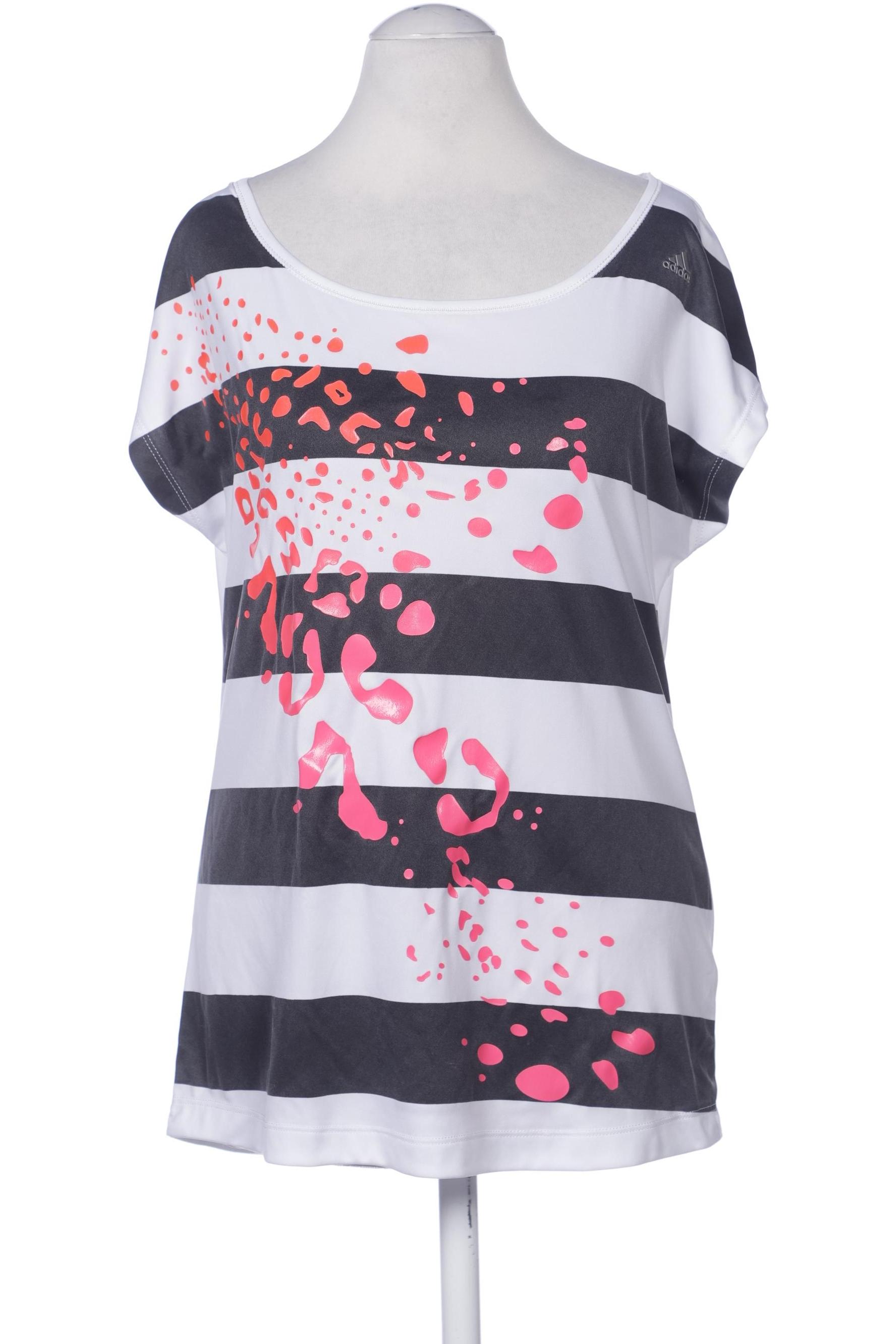 

adidas Damen T-Shirt, weiß, Gr. 36