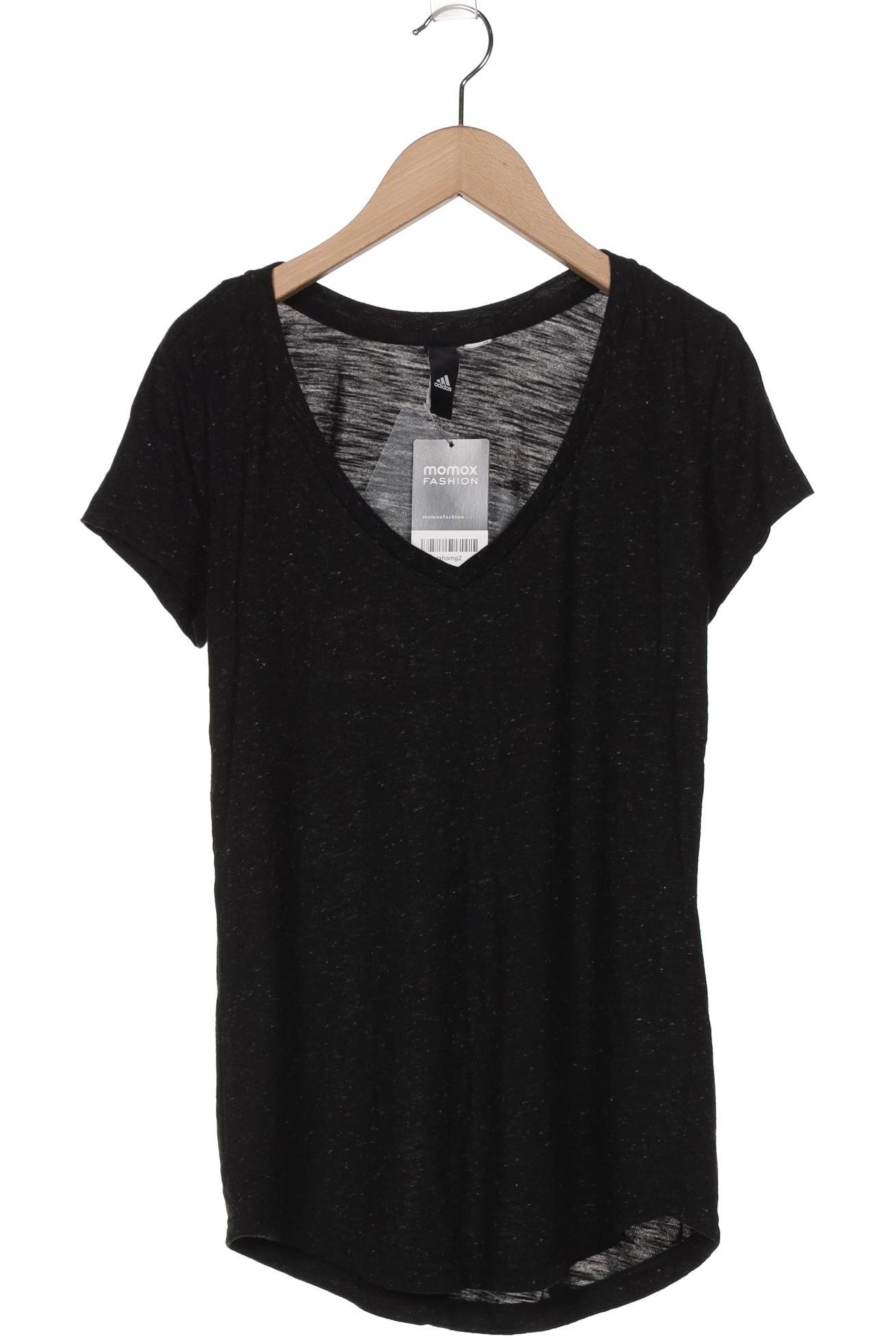 

adidas Damen T-Shirt, schwarz, Gr. 36