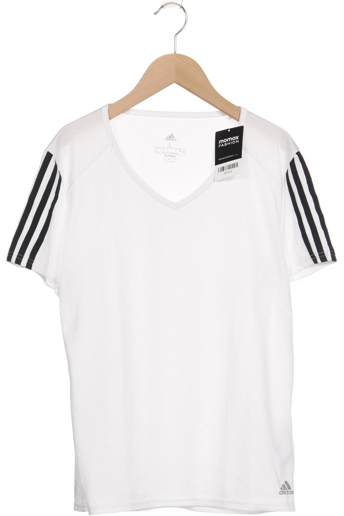 

adidas Damen T-Shirt, weiß, Gr. 42