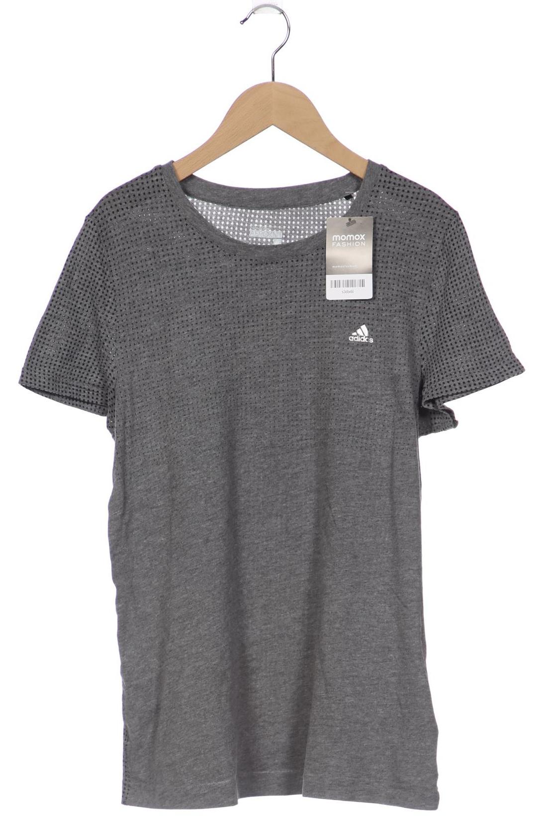 

adidas Damen T-Shirt, grau, Gr. 42