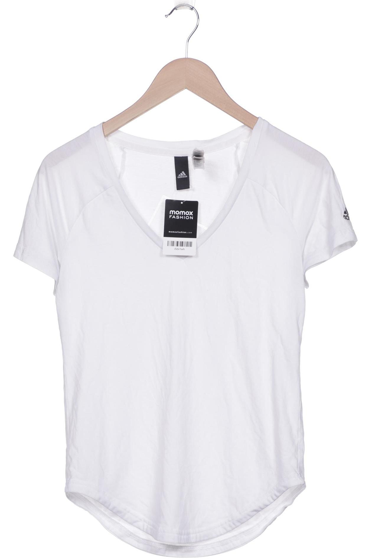 

adidas Damen T-Shirt, weiß, Gr. 34
