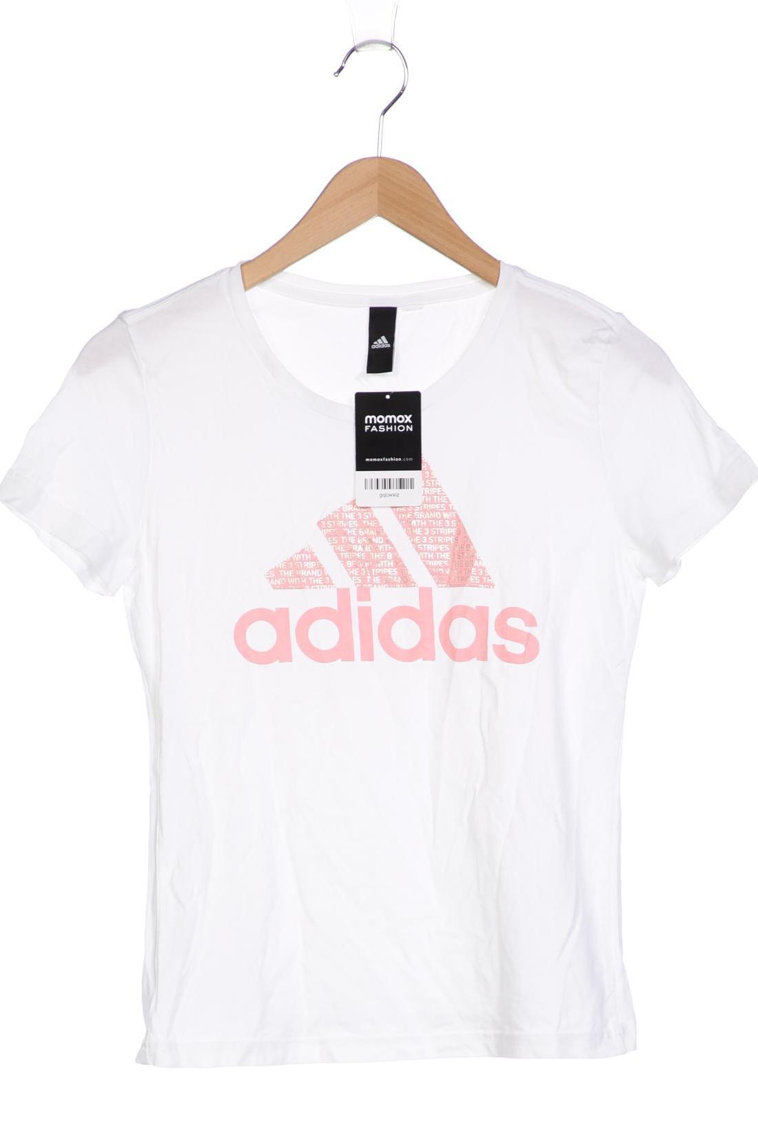 

adidas Damen T-Shirt, weiß, Gr. 34