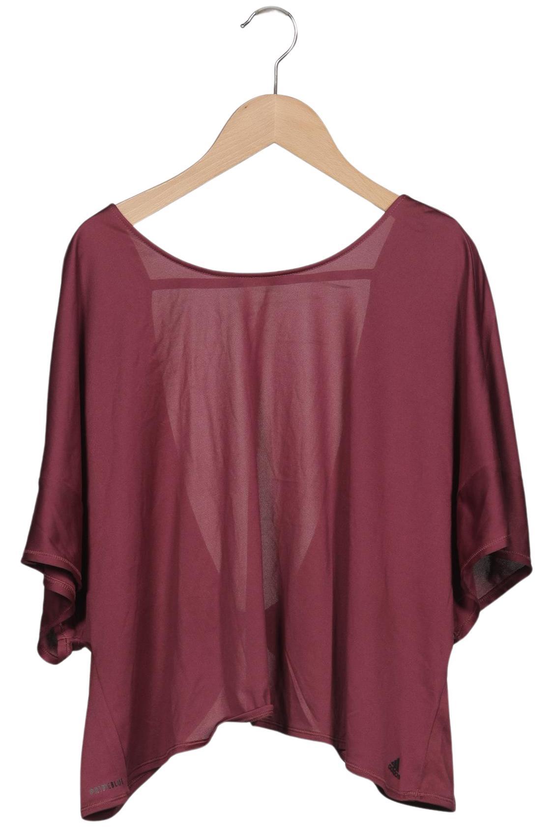 

adidas Damen T-Shirt, bordeaux, Gr. 46