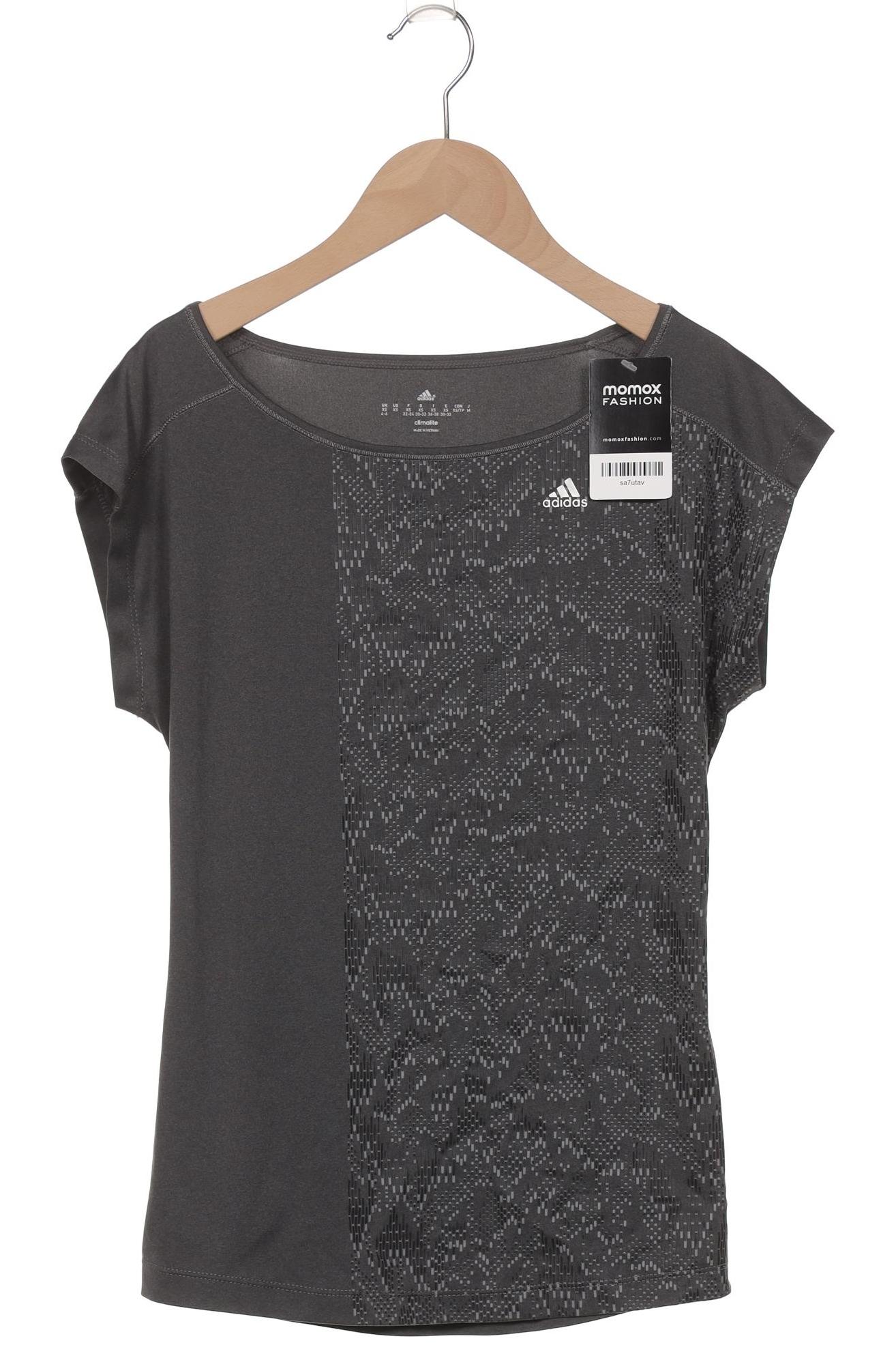 

adidas Damen T-Shirt, grau, Gr. 34