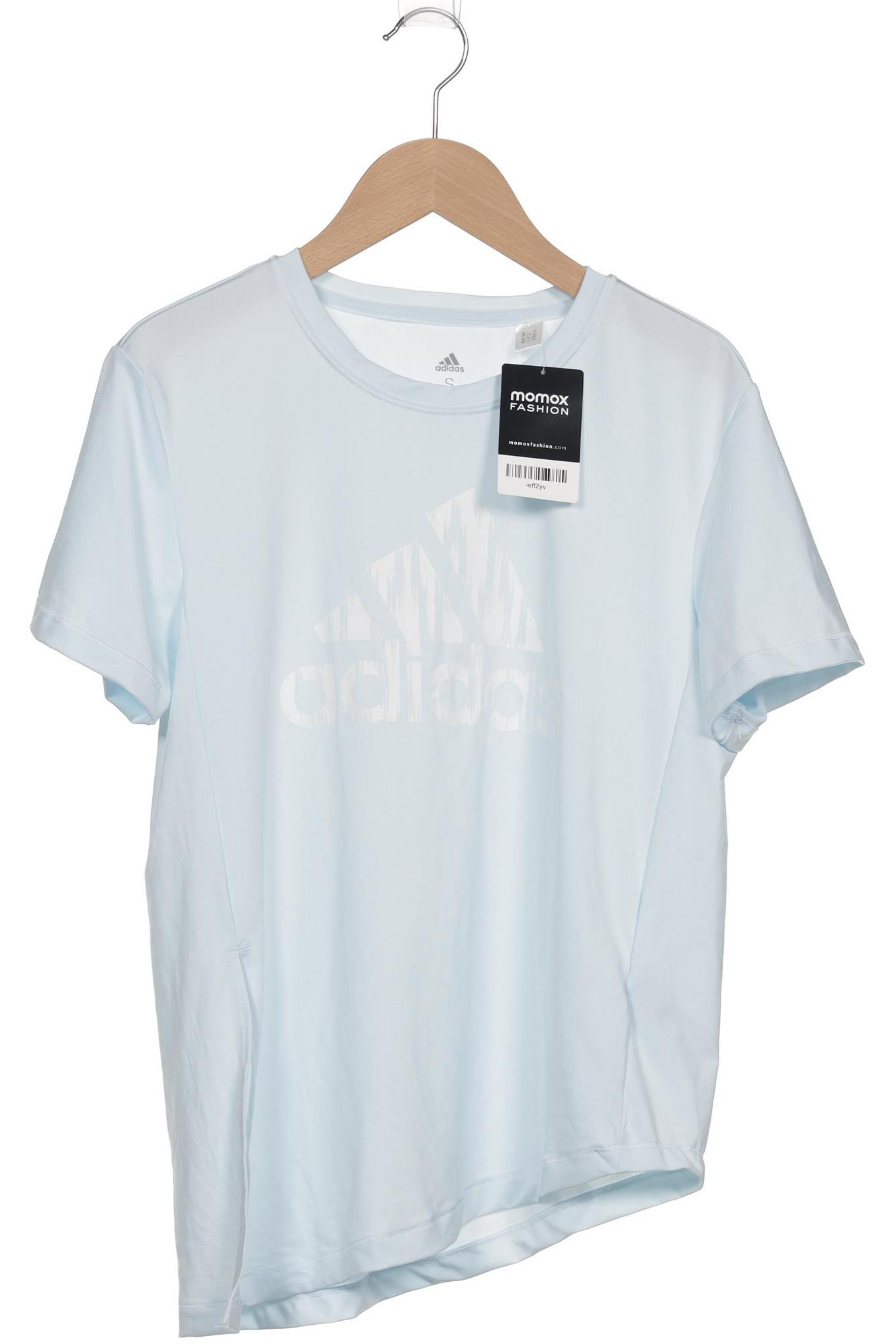 

adidas Damen T-Shirt, hellblau, Gr. 36