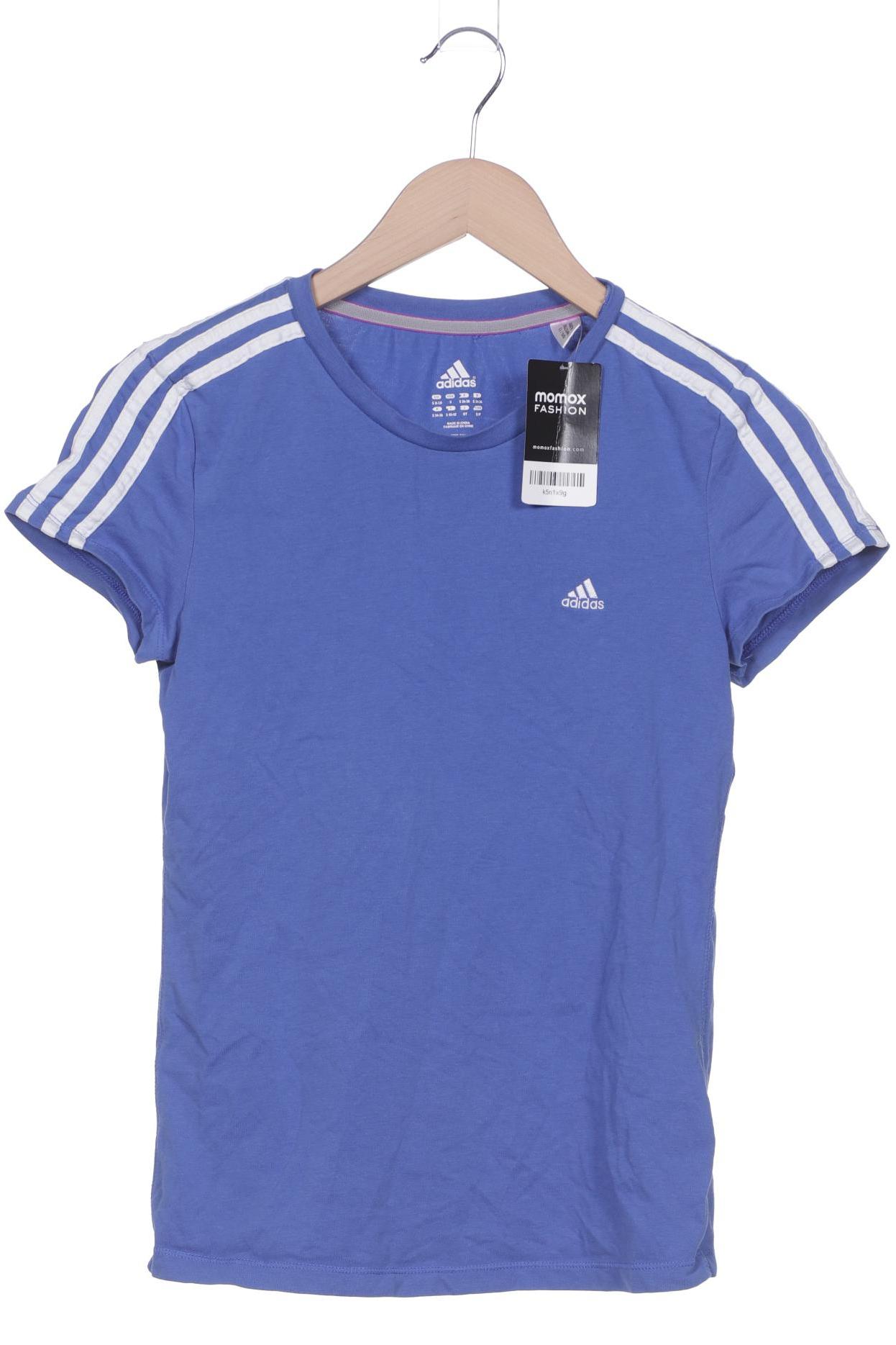 

adidas Damen T-Shirt, blau, Gr. 36