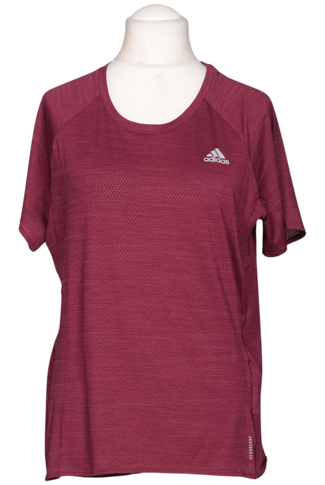 

adidas Damen T-Shirt, bordeaux, Gr. 44