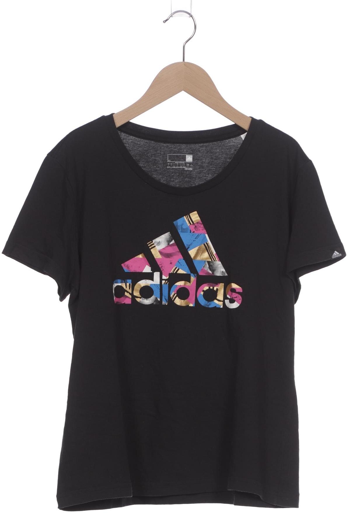 

adidas Damen T-Shirt, schwarz, Gr. 42