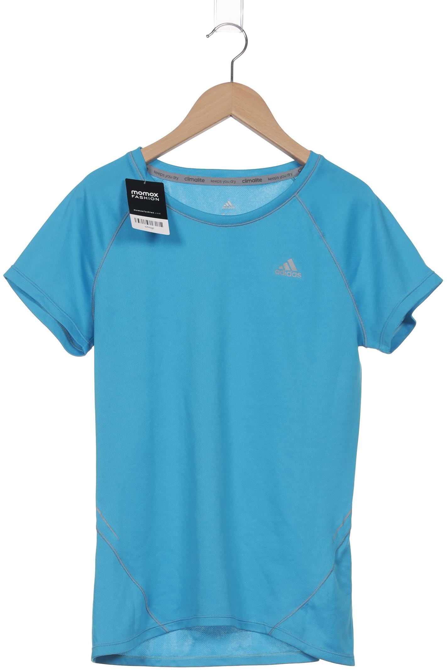 

adidas Damen T-Shirt, blau, Gr. 36