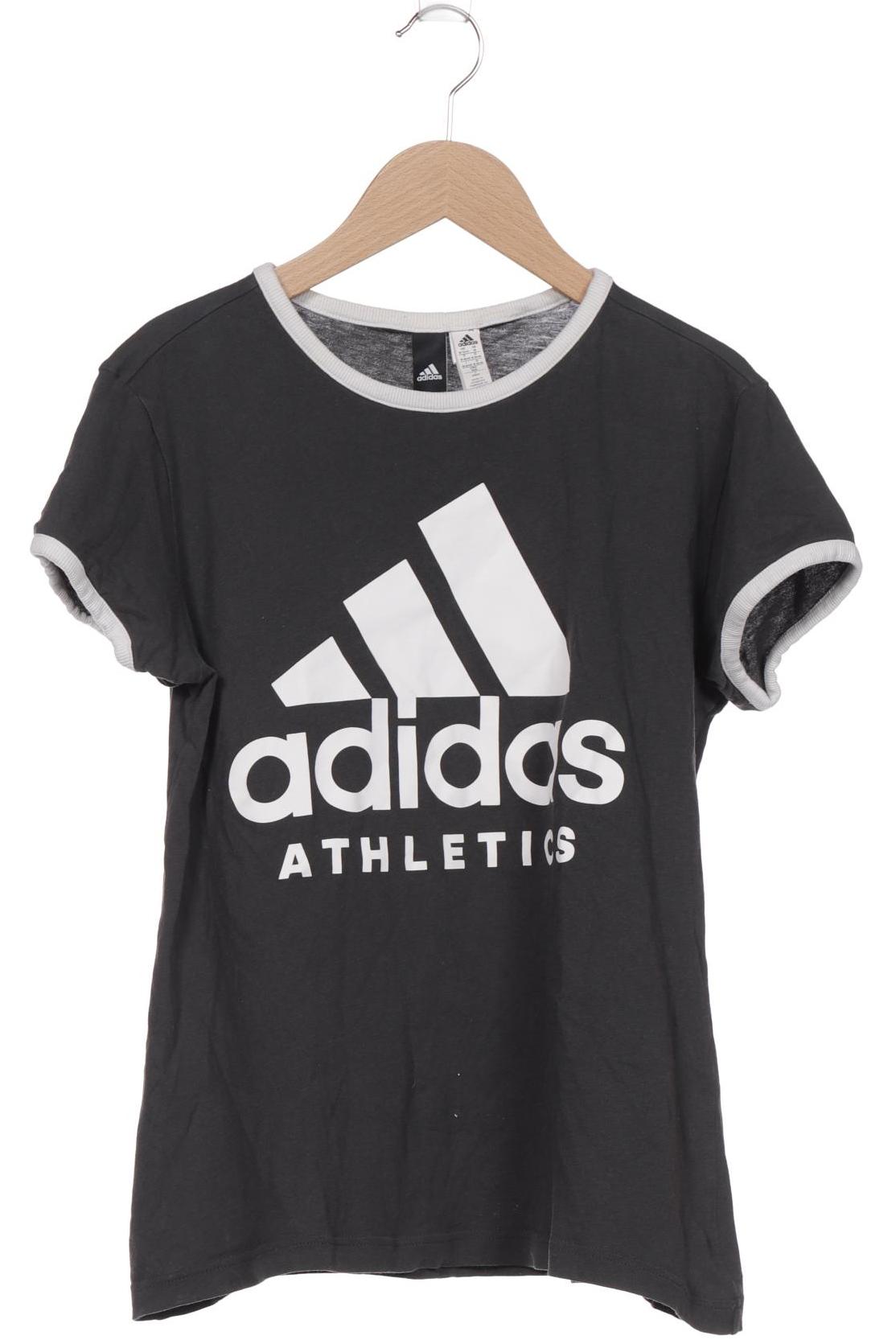 

adidas Damen T-Shirt, grau, Gr. 38