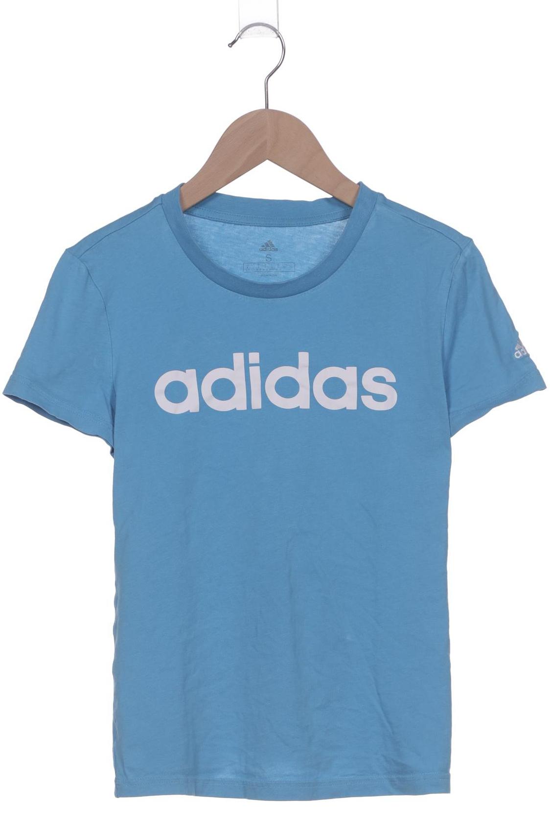 

adidas Damen T-Shirt, hellblau, Gr. 36