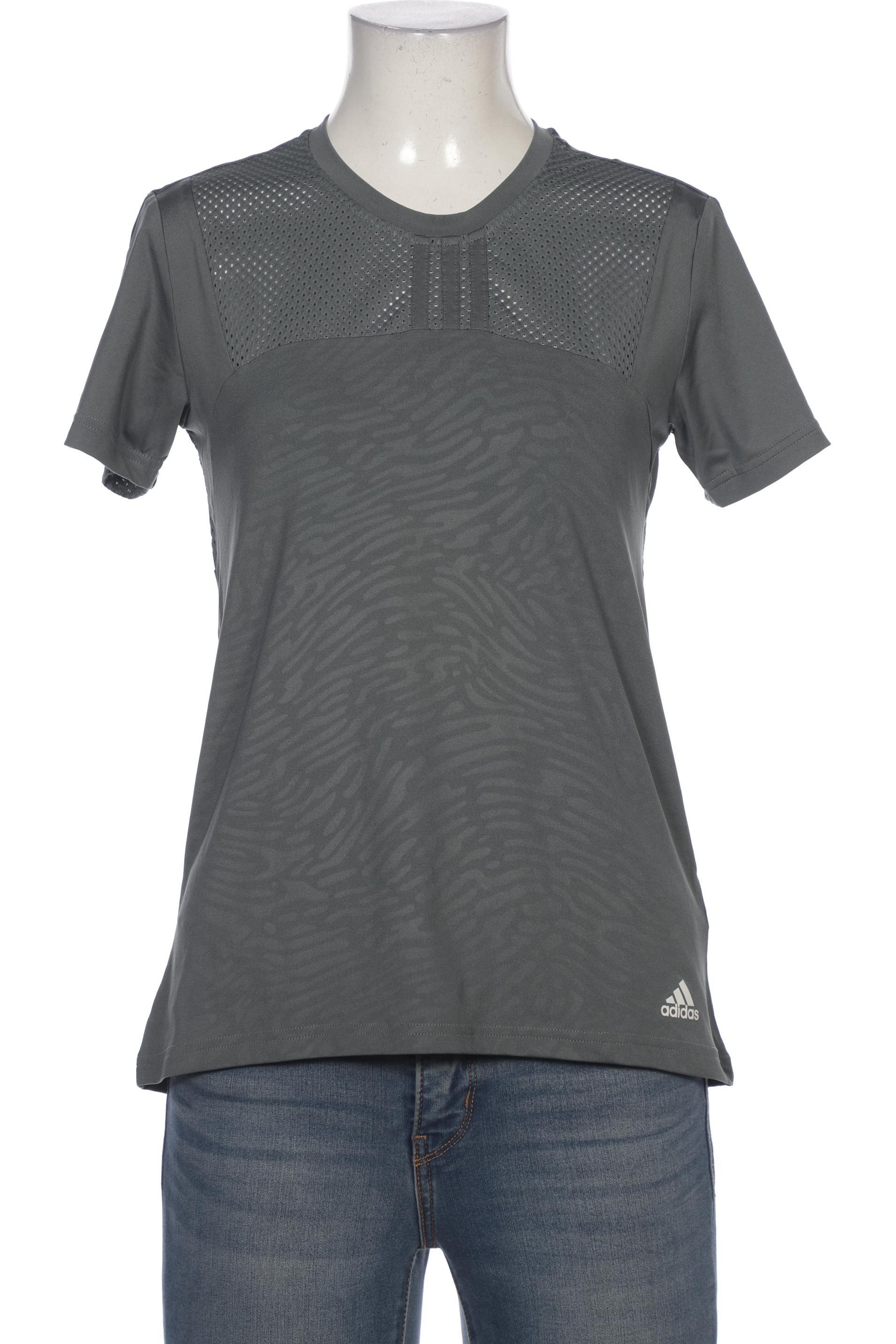 

adidas Damen T-Shirt, grau, Gr. 36