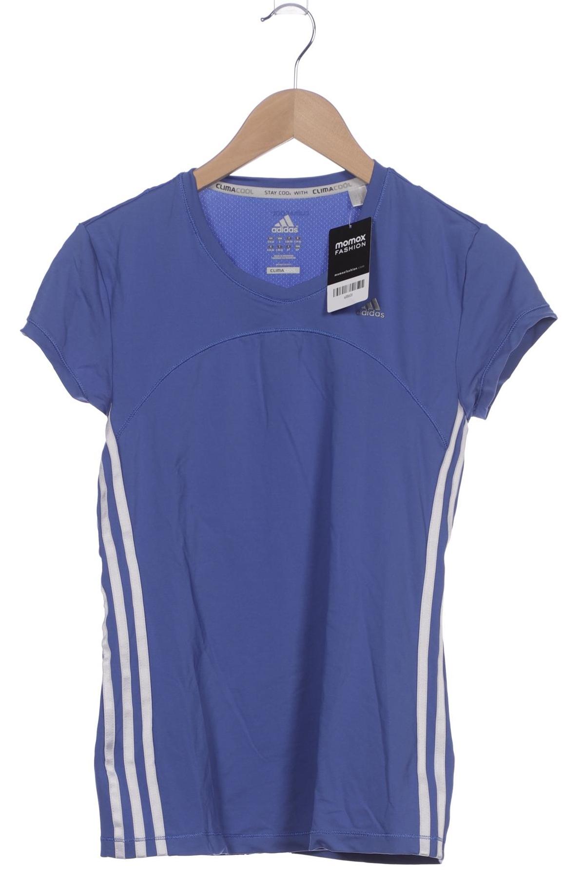 

adidas Damen T-Shirt, blau, Gr. 36