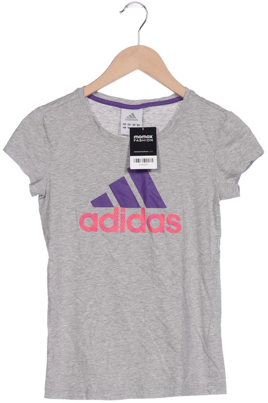 

adidas Damen T-Shirt, grau, Gr. 34