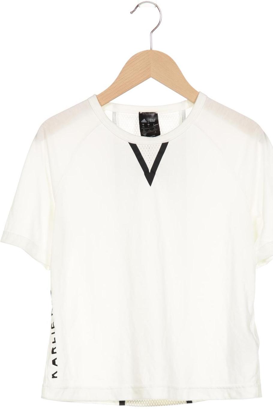 

adidas Damen T-Shirt, cremeweiß, Gr. 36