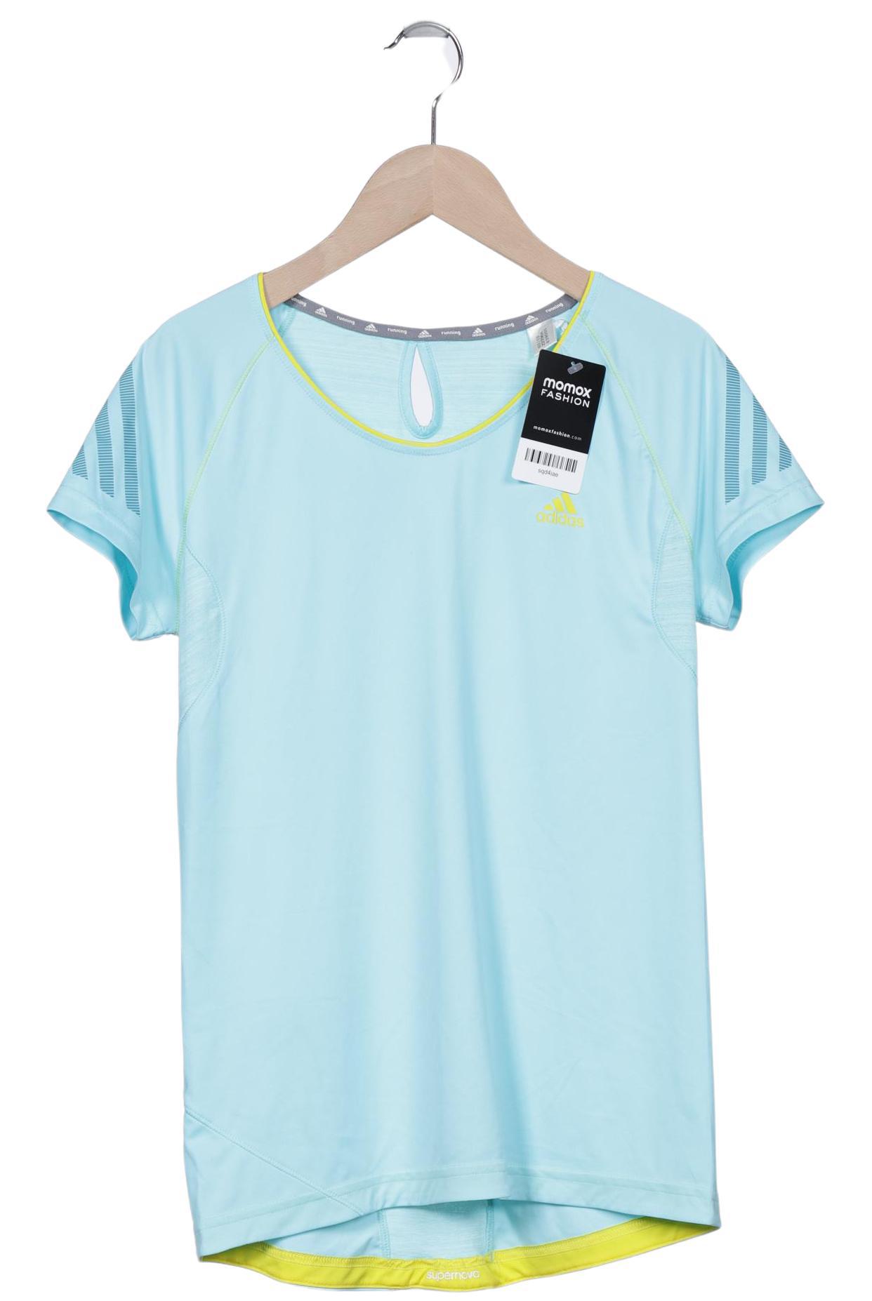 

adidas Damen T-Shirt, hellblau, Gr. 36