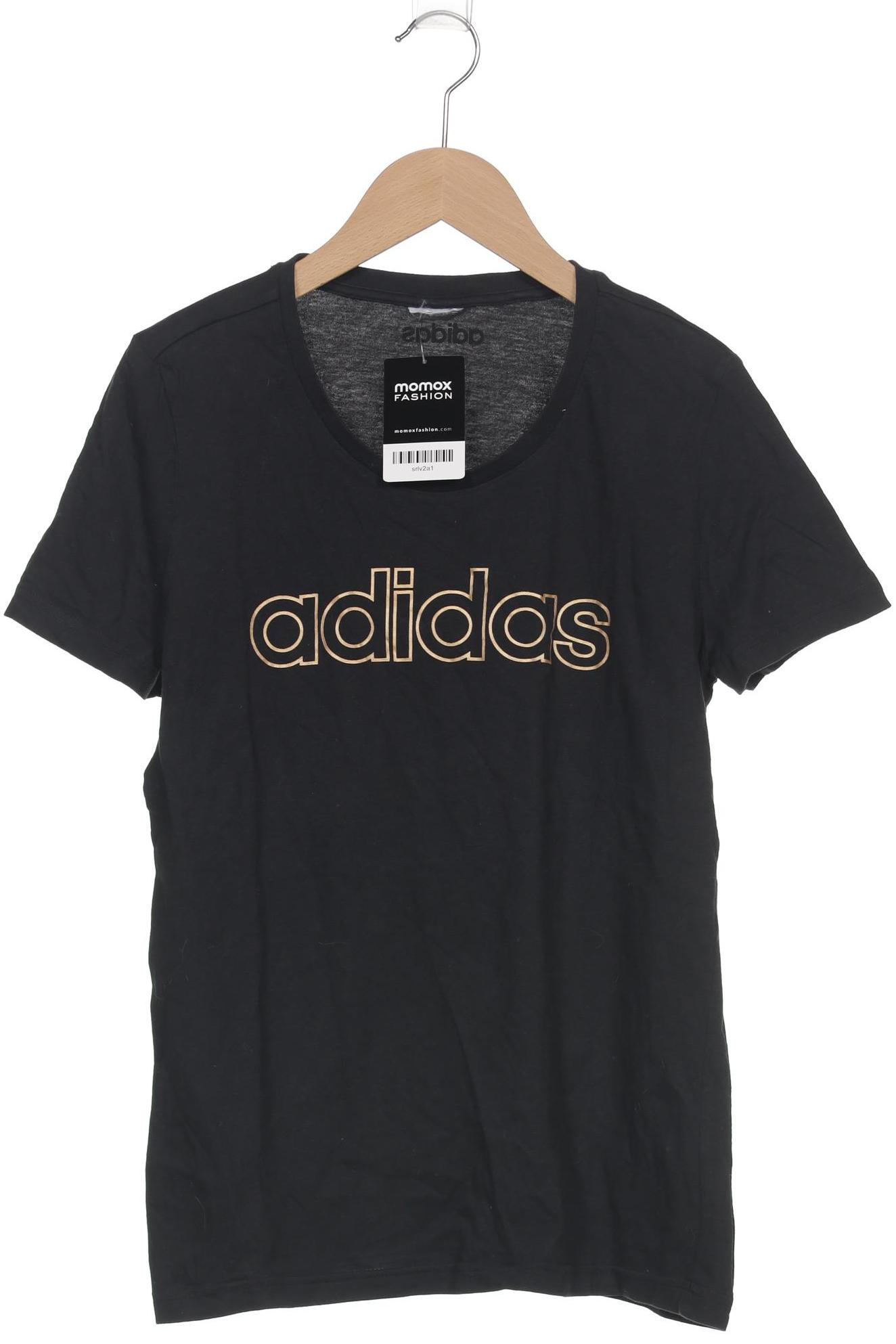 

adidas Damen T-Shirt, schwarz, Gr. 38
