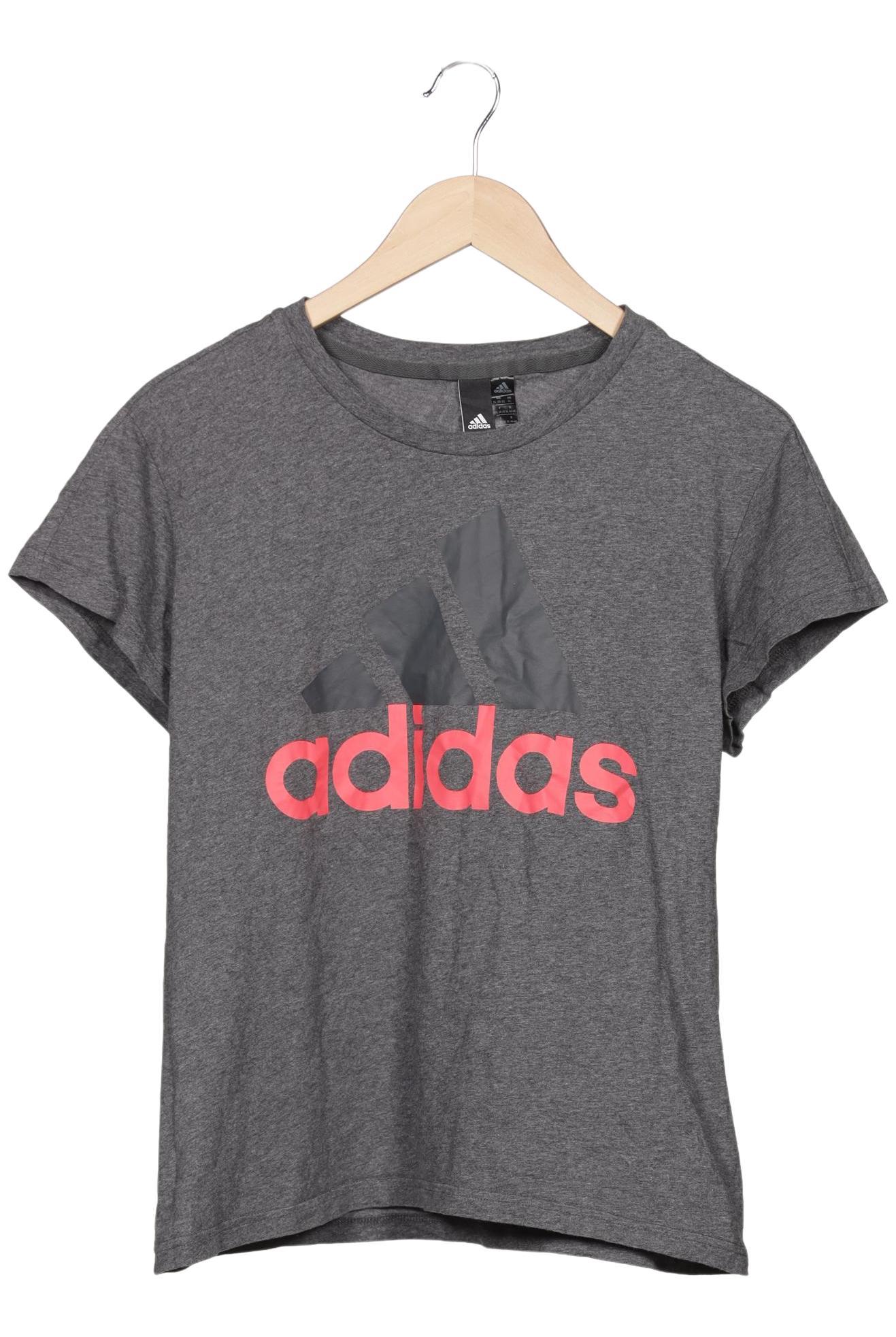 

adidas Damen T-Shirt, grau, Gr. 44