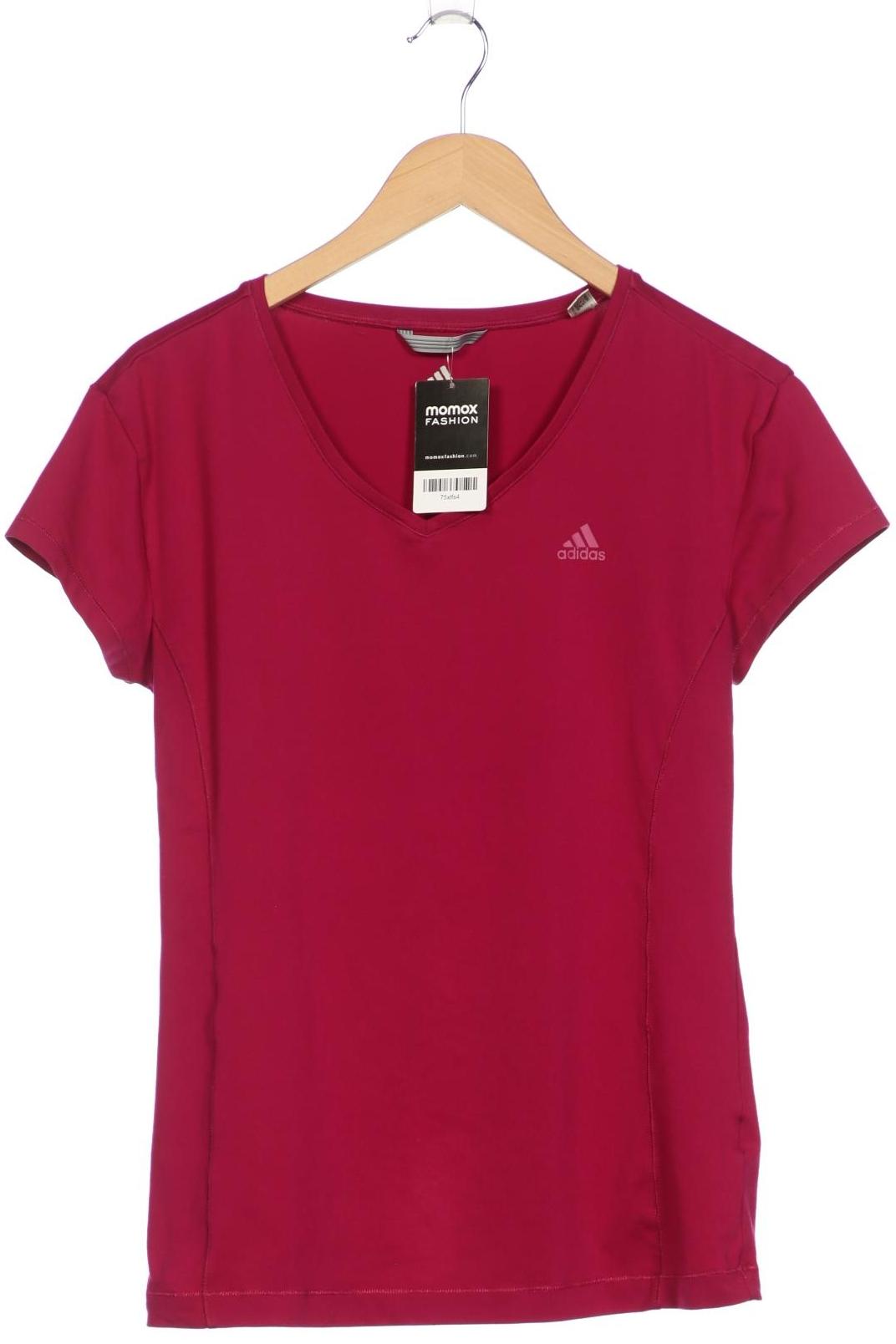 

adidas Damen T-Shirt, bordeaux, Gr. 42