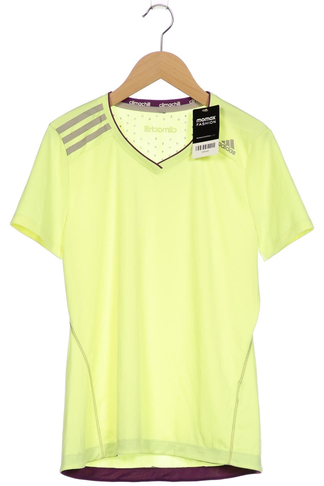 

adidas Damen T-Shirt, gelb, Gr. 36