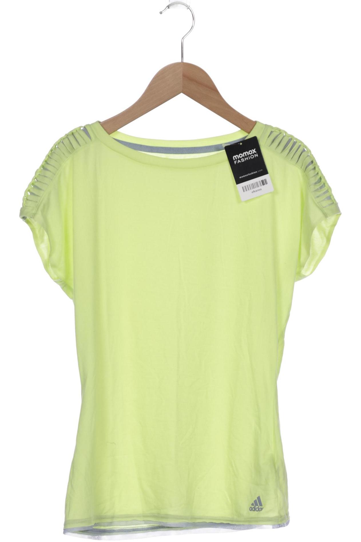 

adidas Damen T-Shirt, gelb, Gr. 36