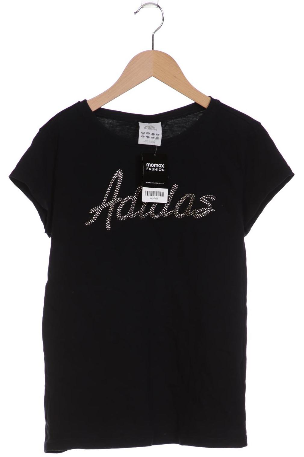 

adidas Damen T-Shirt, schwarz, Gr. 40