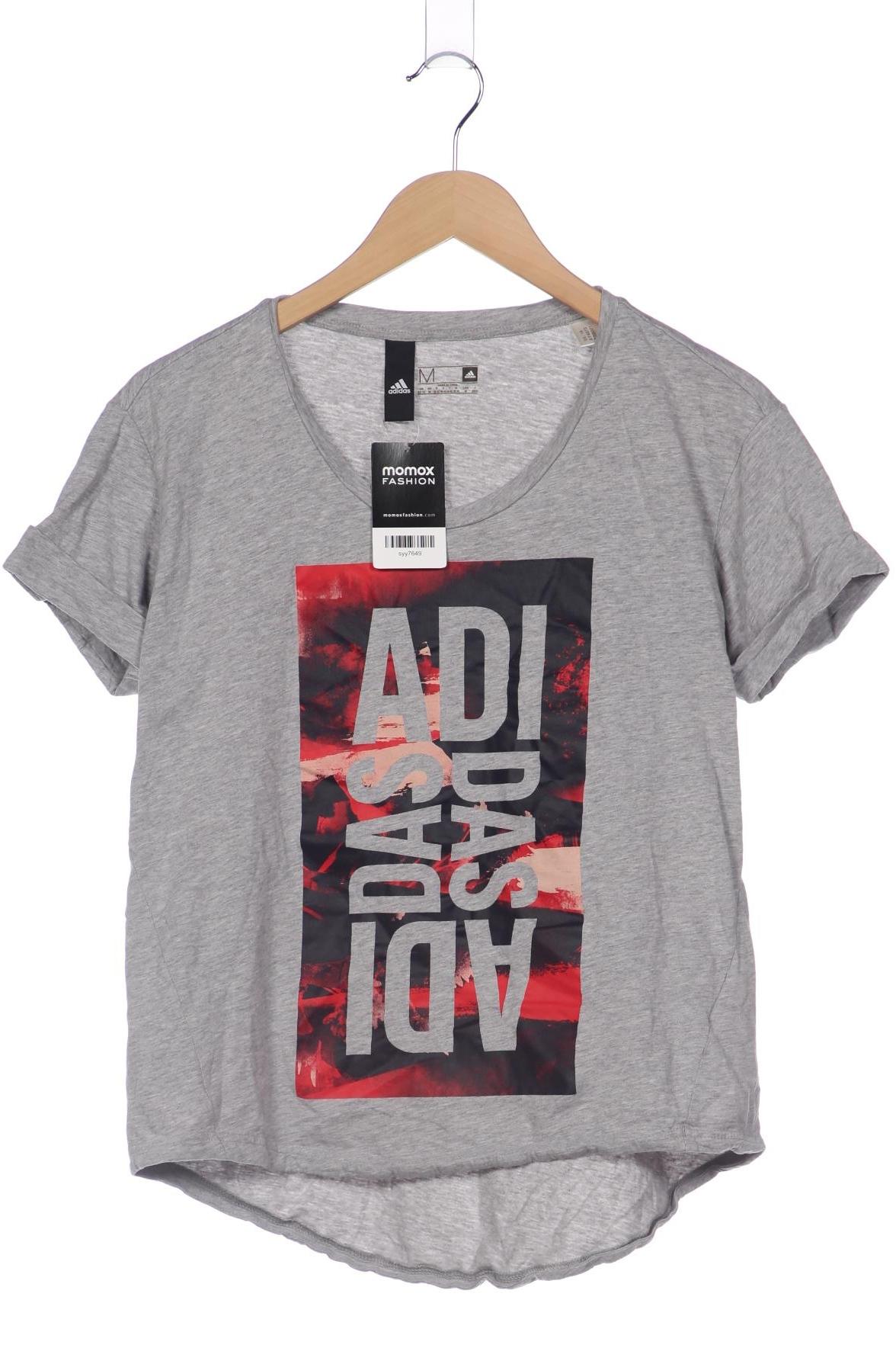 

adidas Damen T-Shirt, grau, Gr. 38