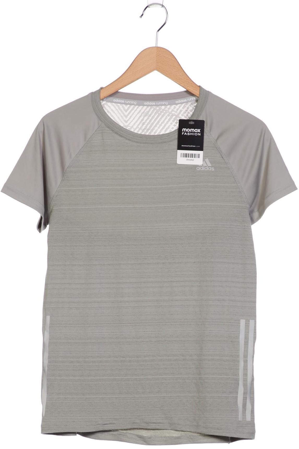 

adidas Damen T-Shirt, grau, Gr. 42