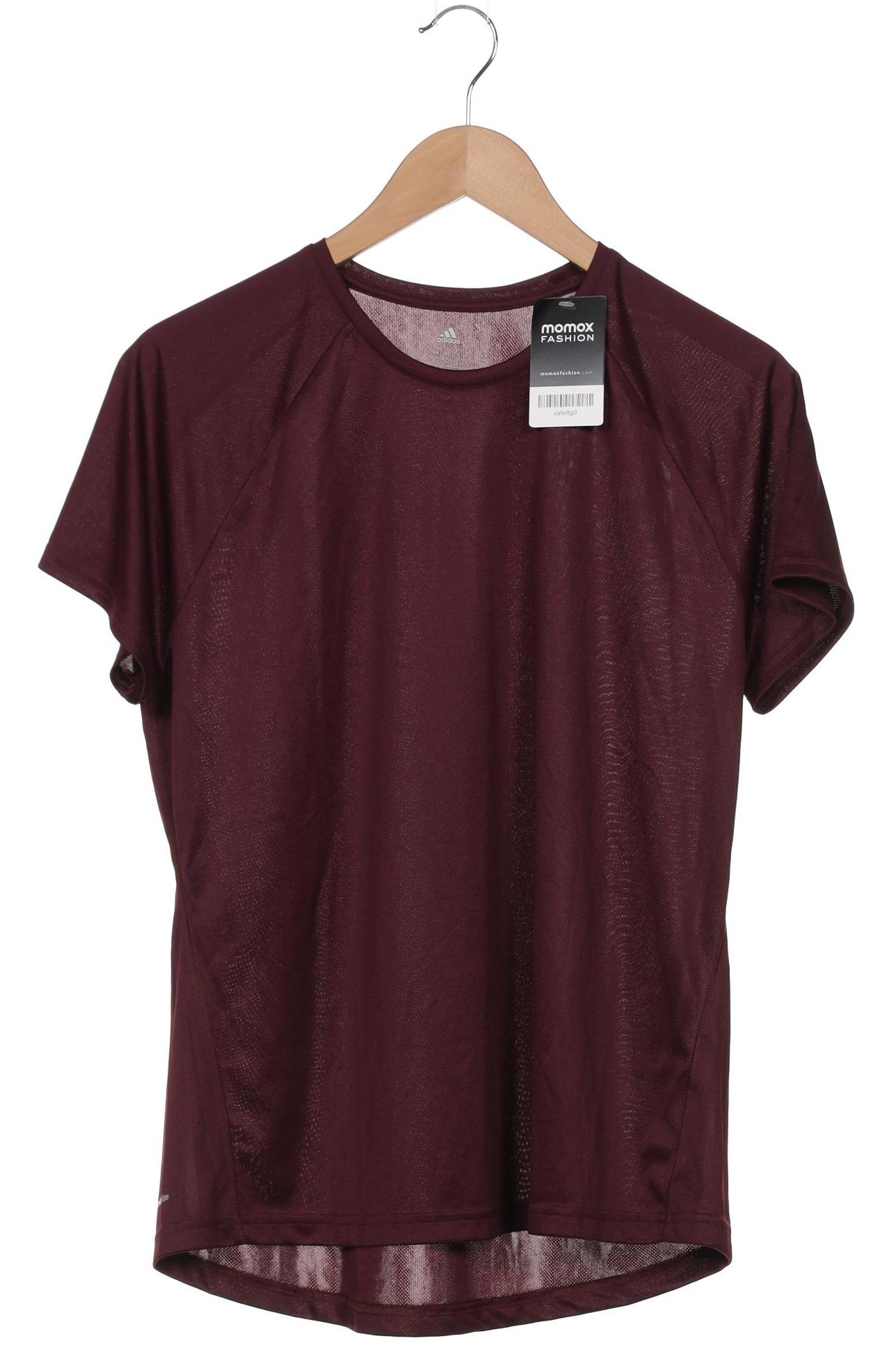 

adidas Damen T-Shirt, bordeaux, Gr. 44