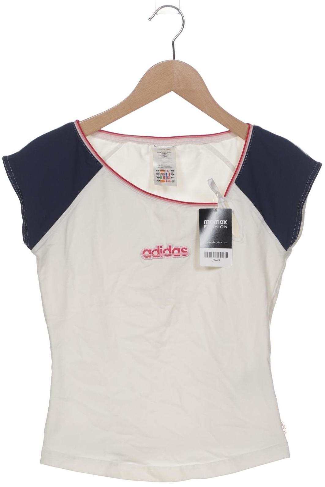 

adidas Damen T-Shirt, cremeweiß, Gr. 36