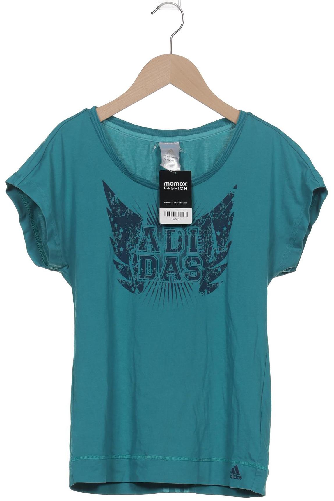 

adidas Damen T-Shirt, türkis, Gr. 34