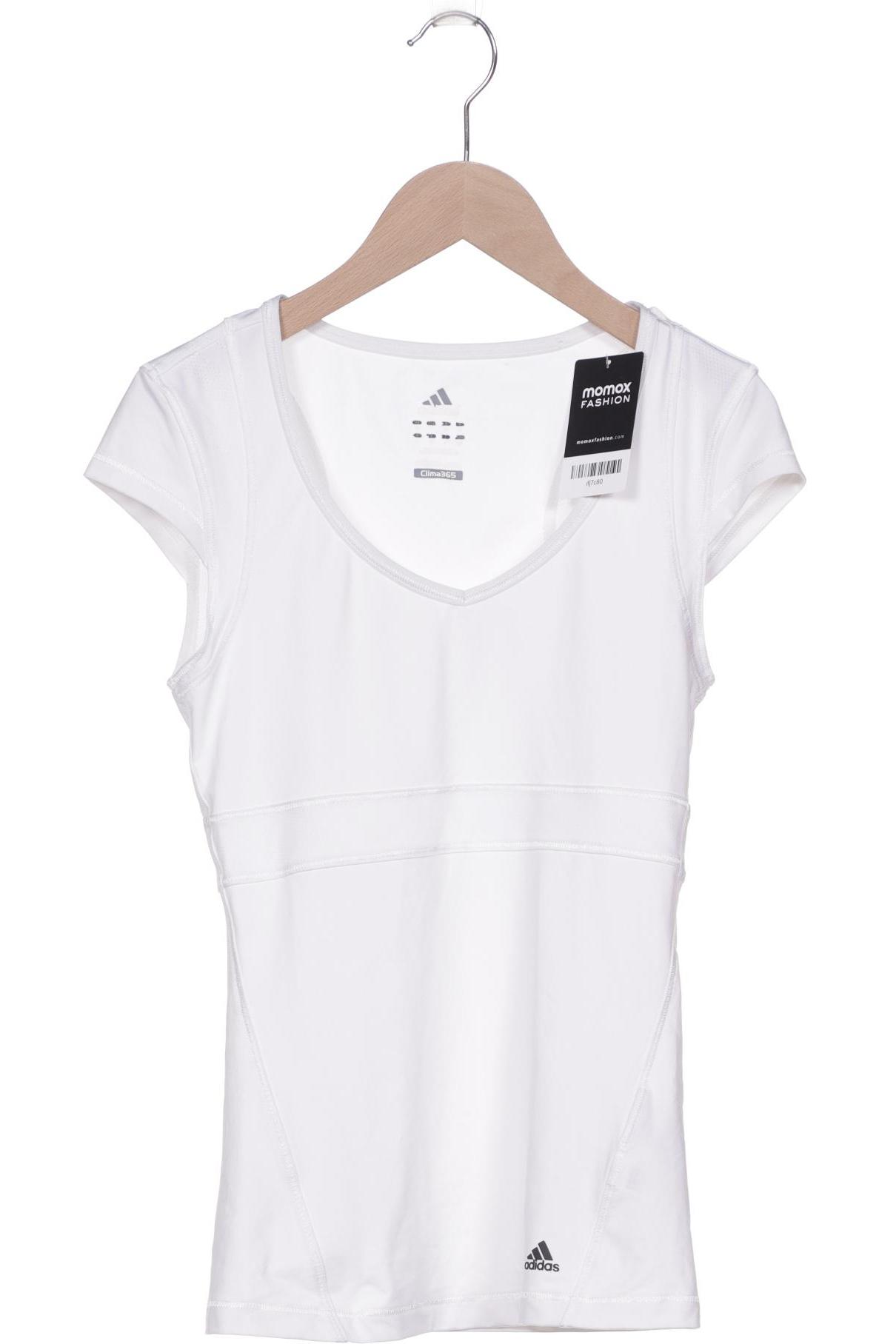 

adidas Damen T-Shirt, weiß, Gr. 36