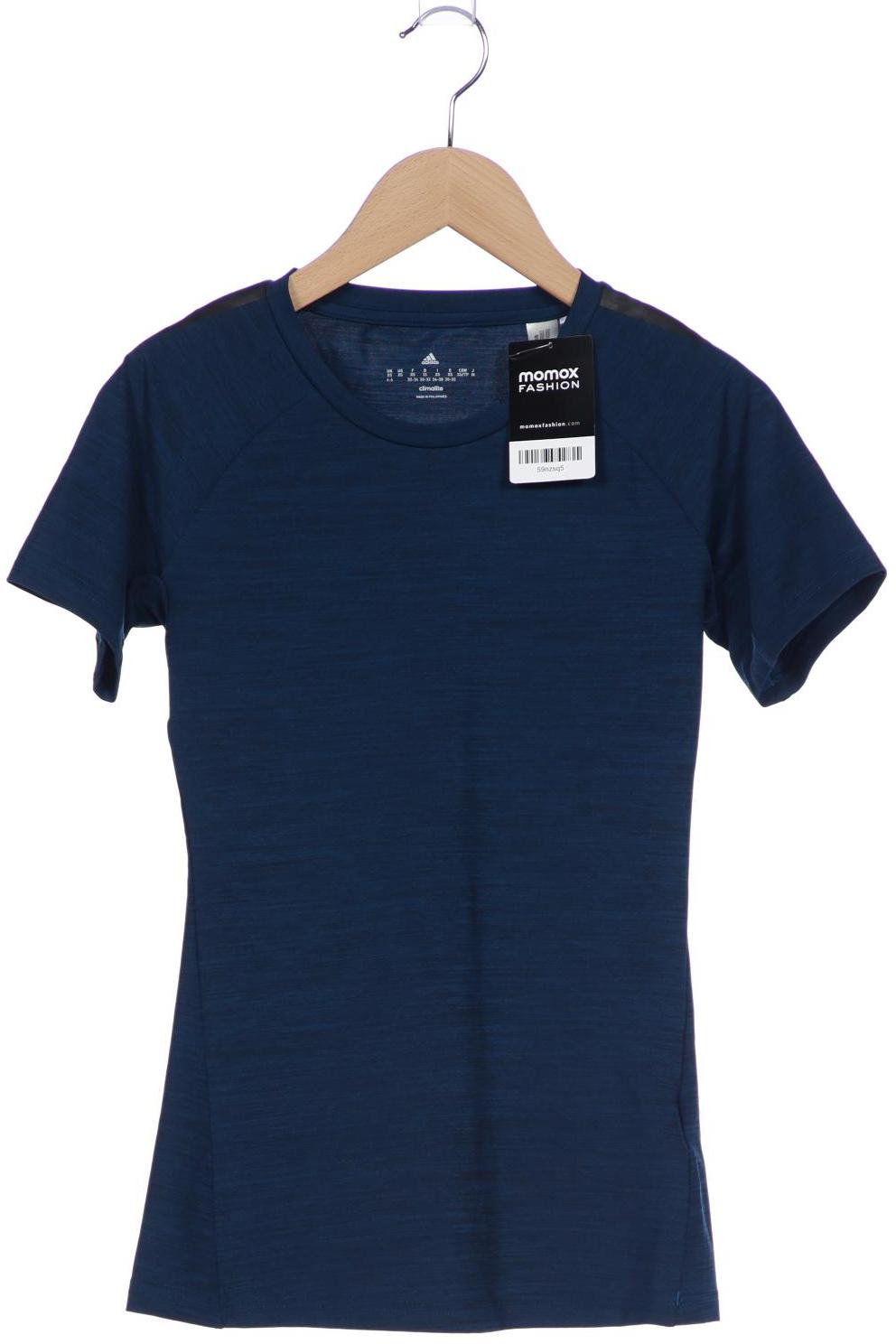 

adidas Damen T-Shirt, blau, Gr. 34