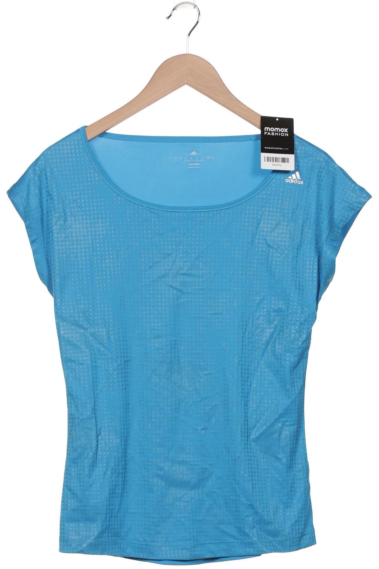 

adidas Damen T-Shirt, blau, Gr. 36