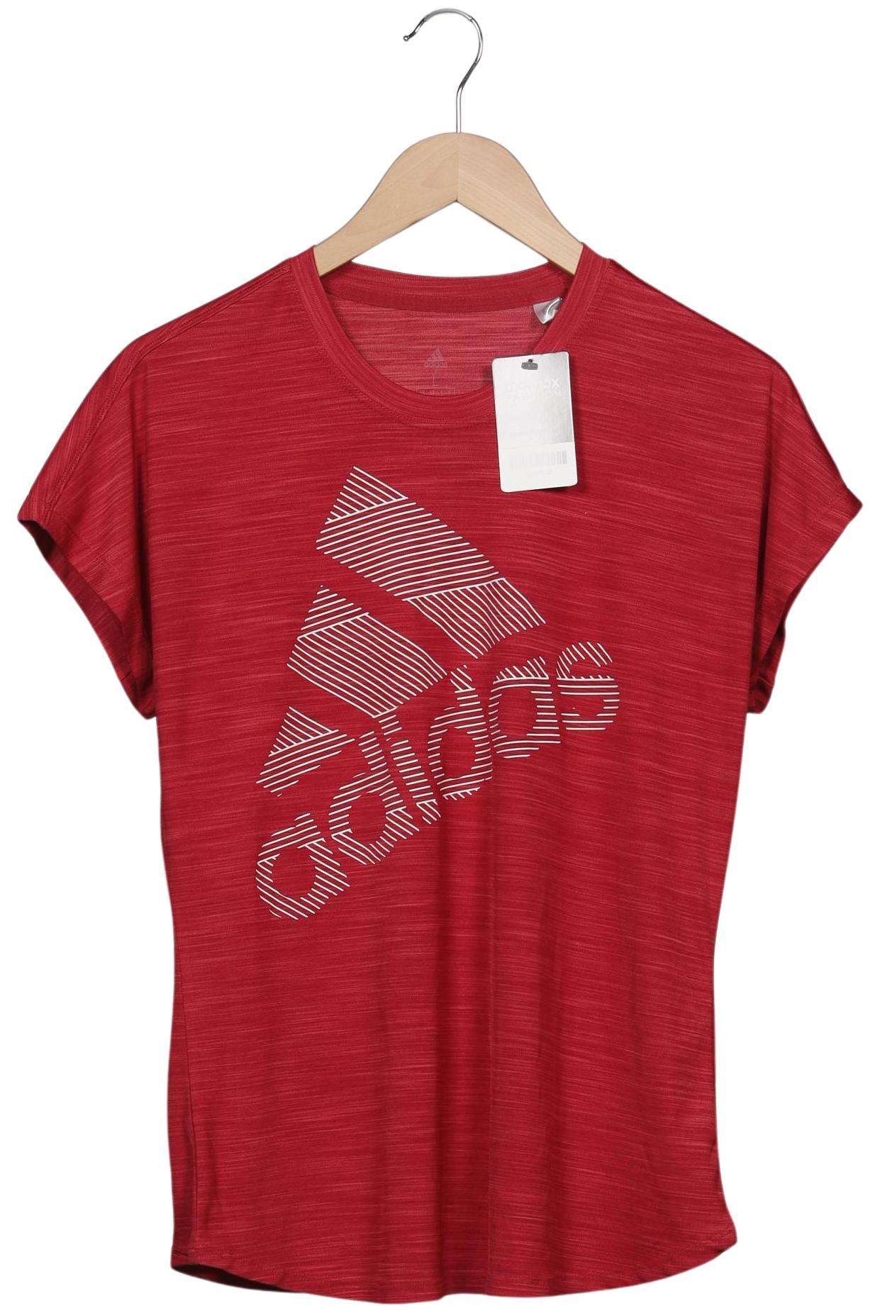 

adidas Damen T-Shirt, bordeaux, Gr. 42