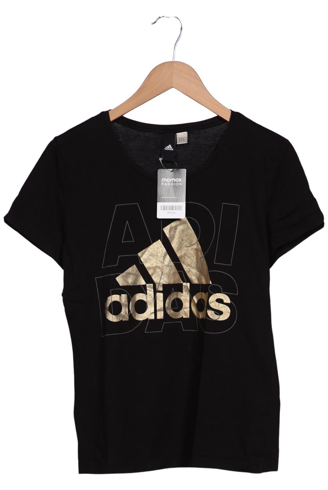 

adidas Damen T-Shirt, schwarz, Gr. 38