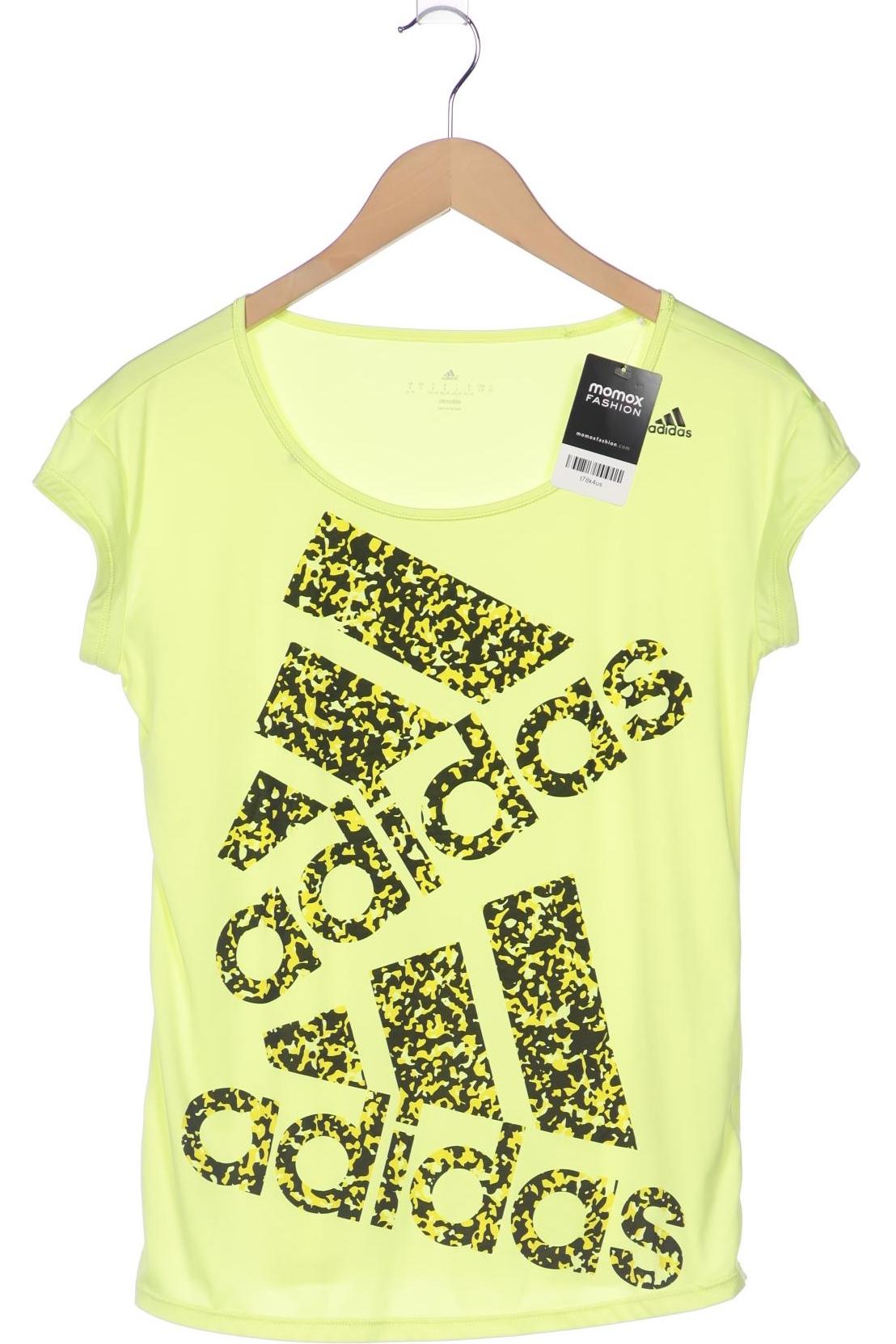 

adidas Damen T-Shirt, gelb, Gr. 36