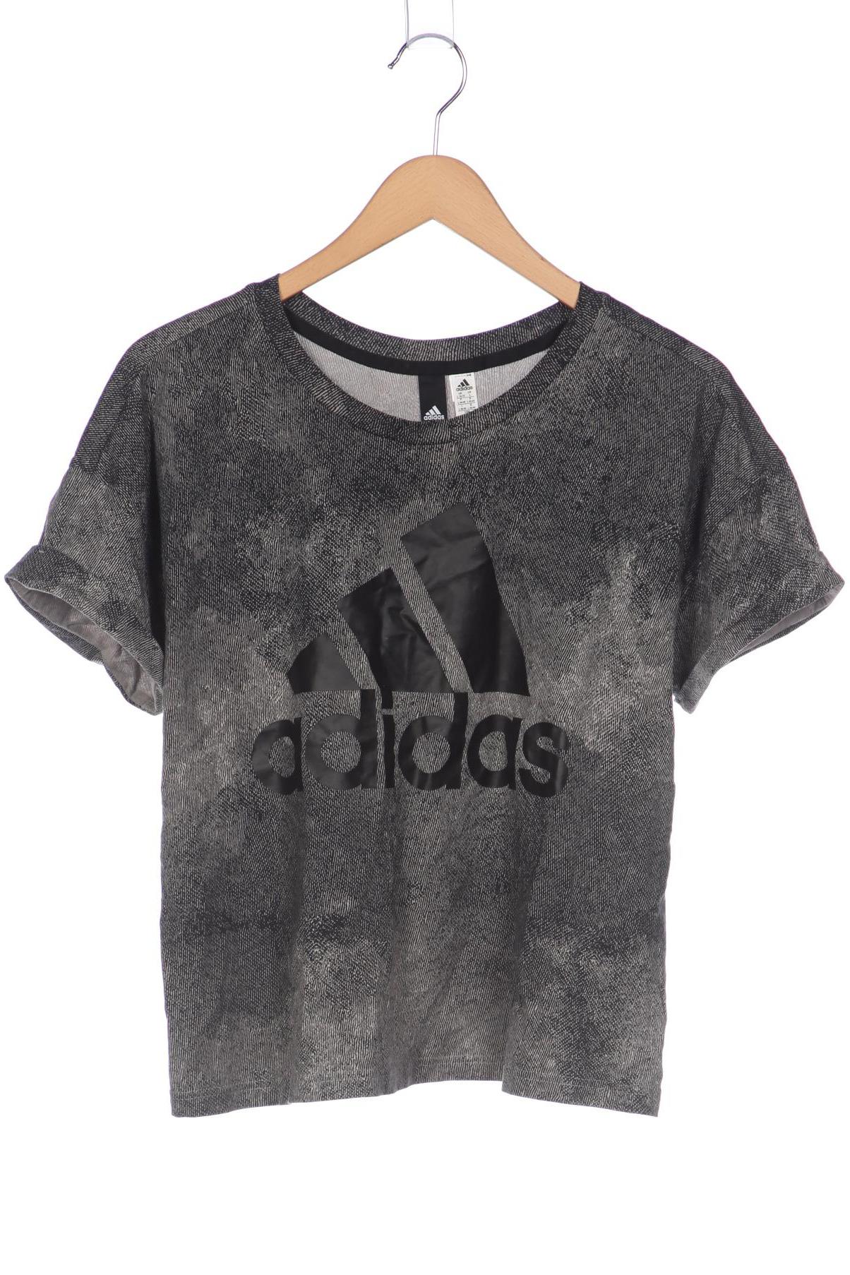 

adidas Damen T-Shirt, grau, Gr. 42