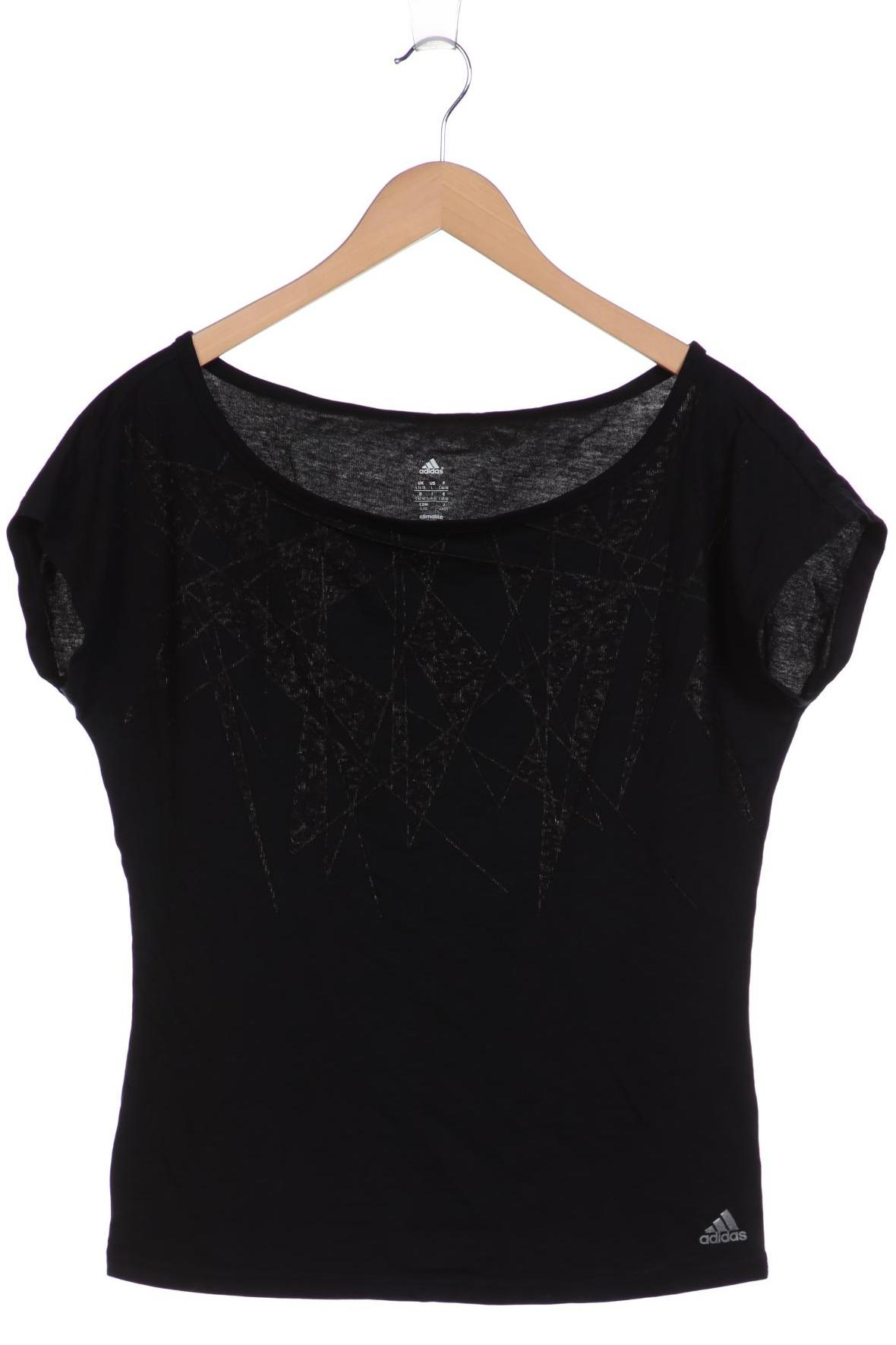 

adidas Damen T-Shirt, schwarz, Gr. 42