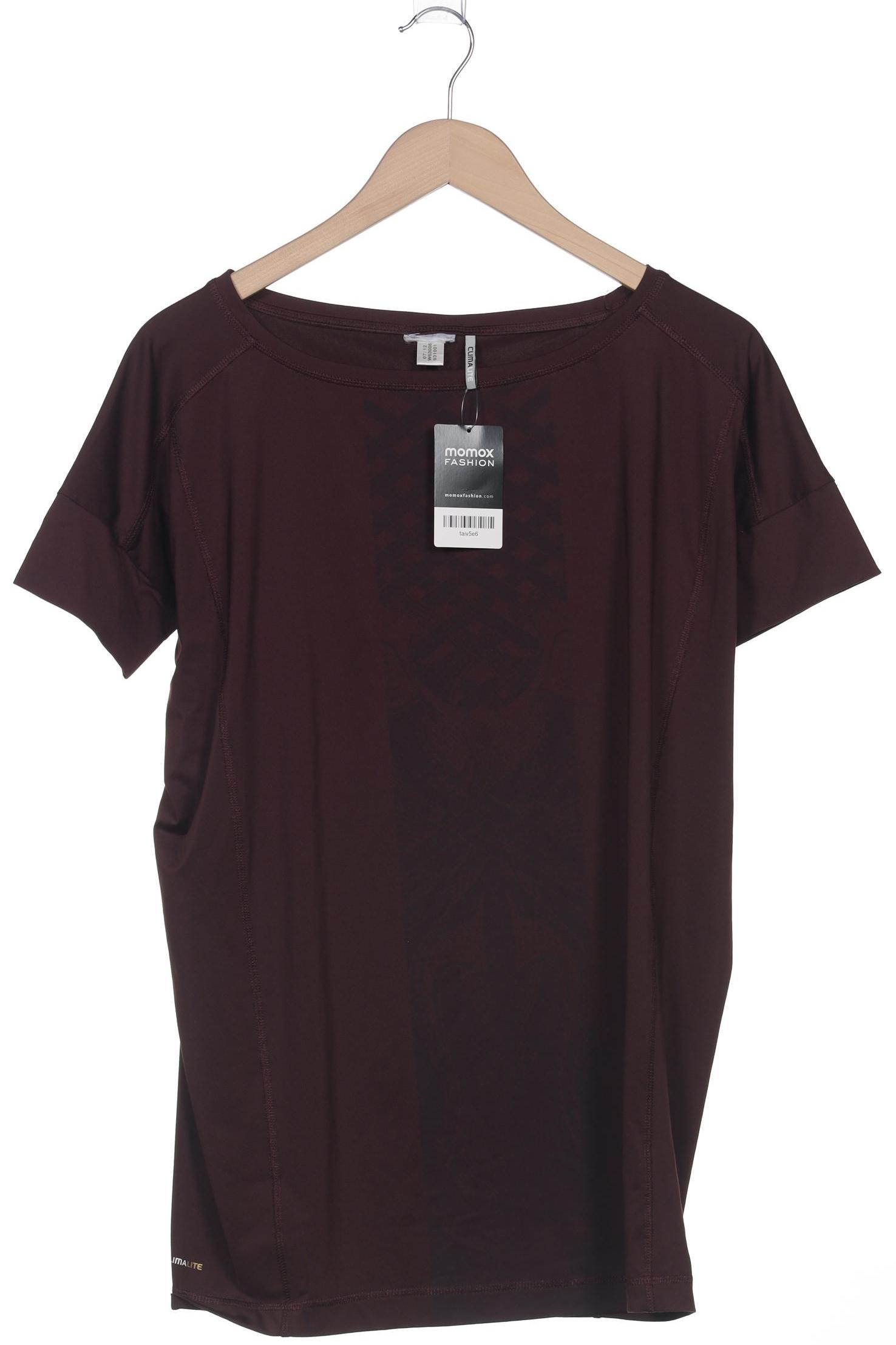 

adidas Damen T-Shirt, bordeaux, Gr. 42