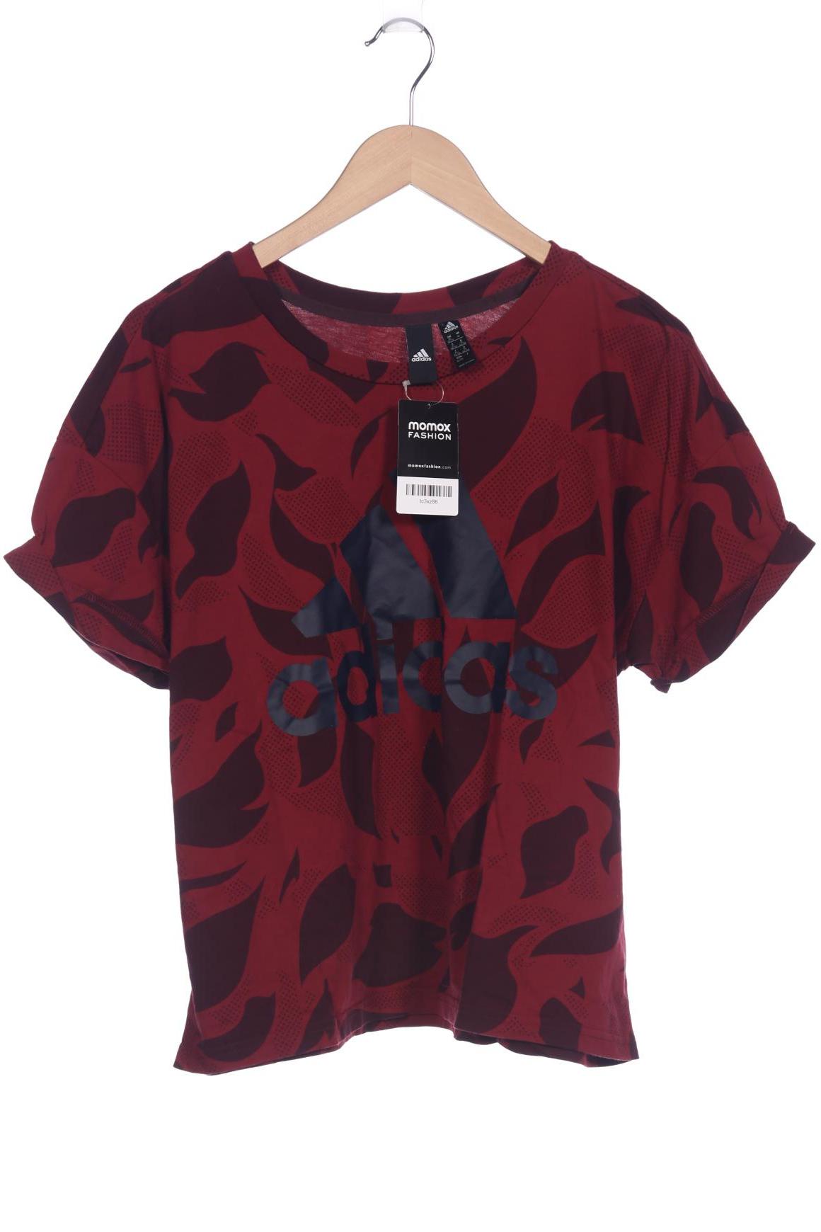 

adidas Damen T-Shirt, bordeaux, Gr. 44