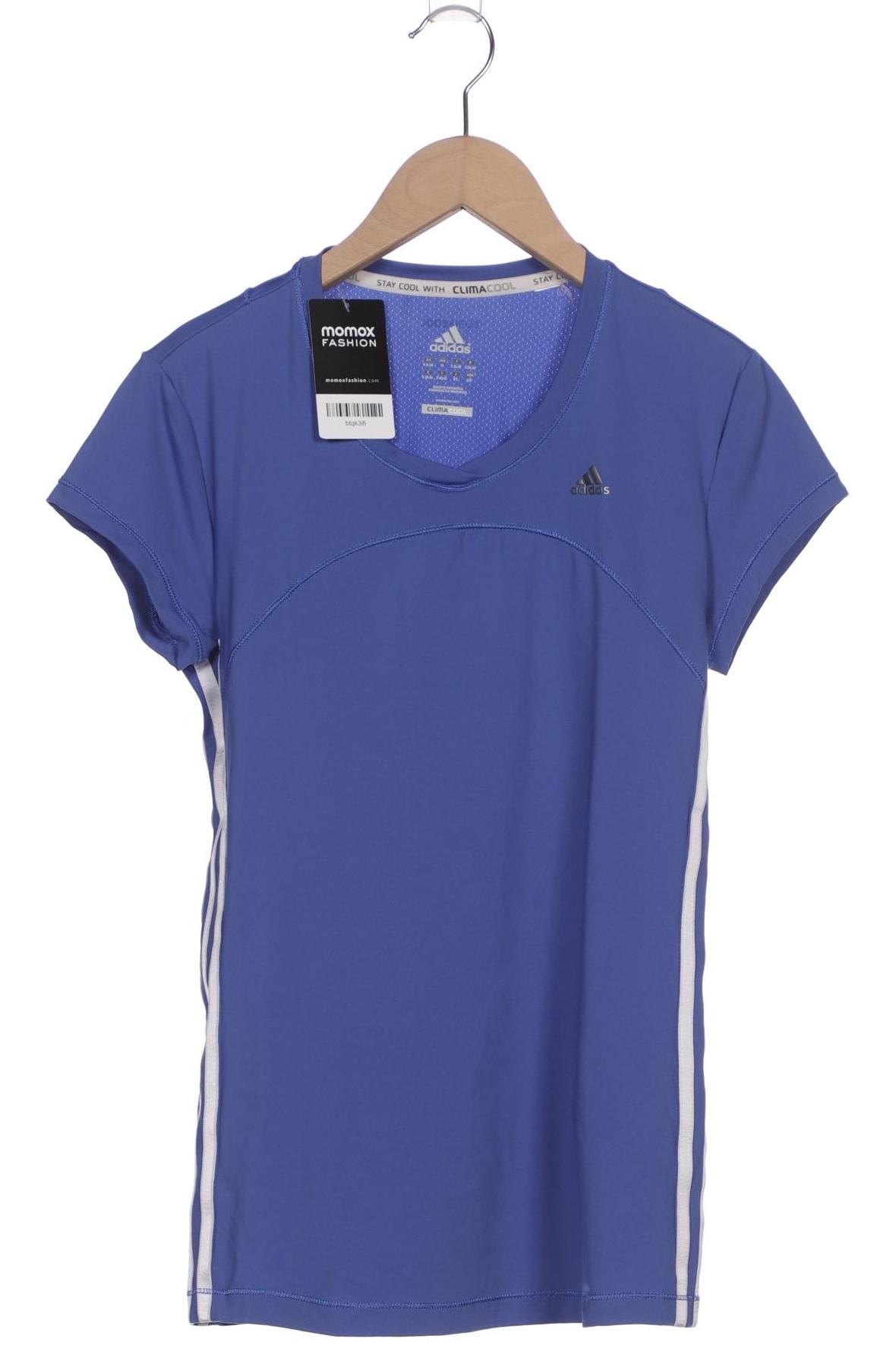 

adidas Damen T-Shirt, blau, Gr. 36