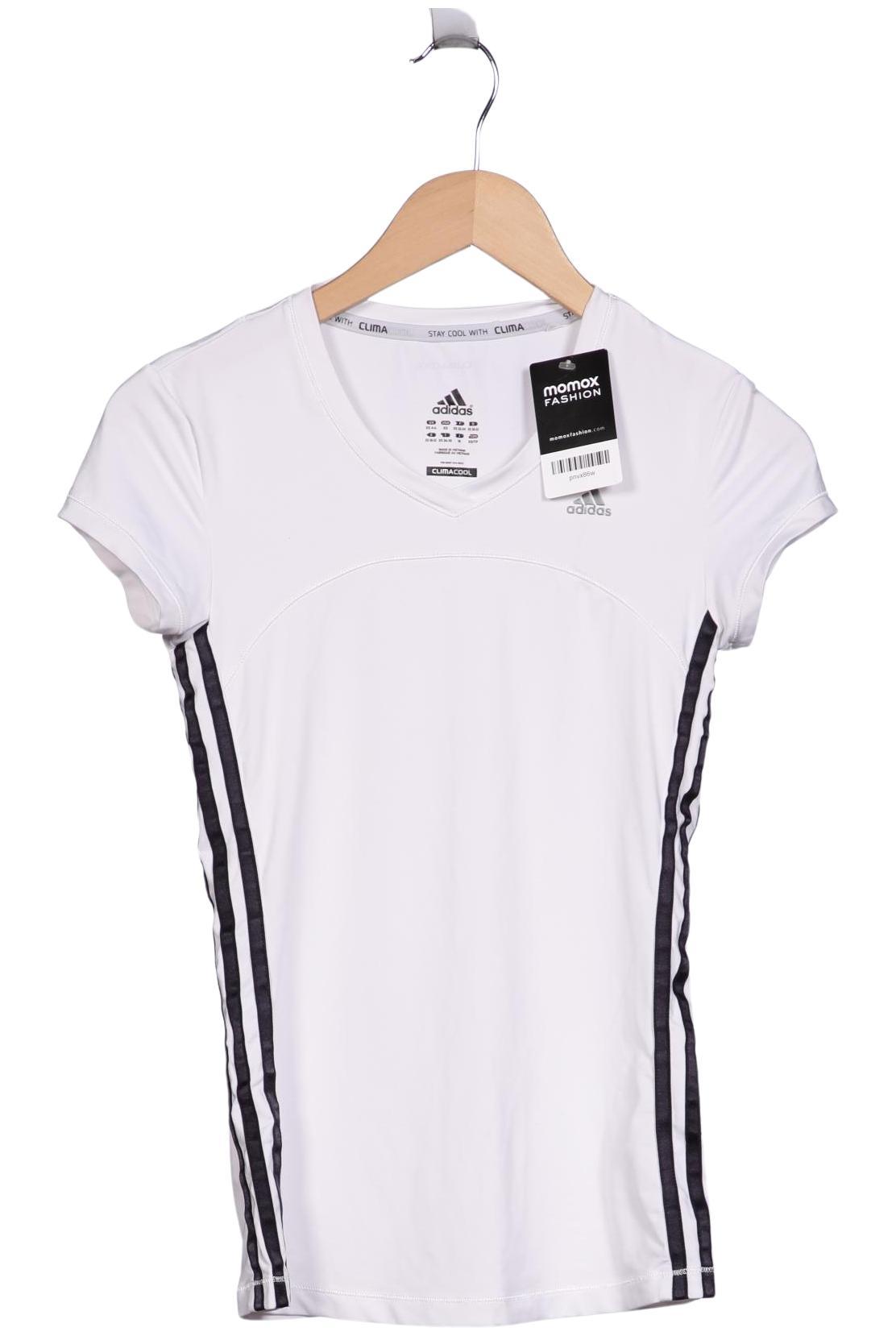 

adidas Damen T-Shirt, weiß, Gr. 34