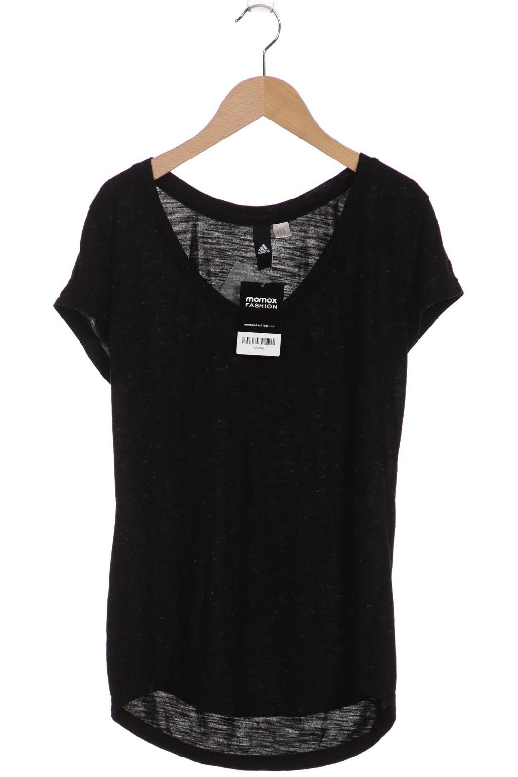 

adidas Damen T-Shirt, schwarz, Gr. 36